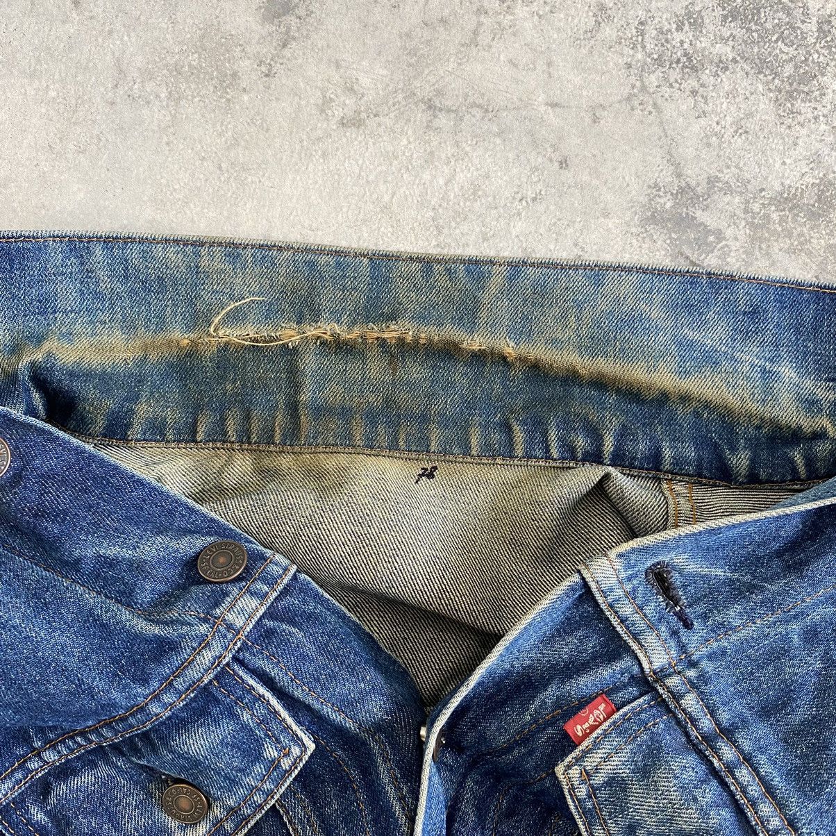 Levi's VTG 70’s Levi’s Type 3 Faded Honeycomb Trucker Denim Jacket Size US S / EU 44-46 / 1 - 19 Thumbnail