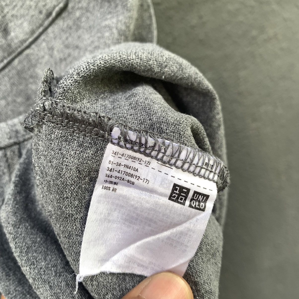 Uniqlo Thrashed faded christophe lemaire x uniqlo tee Size US L / EU 52-54 / 3 - 4 Thumbnail