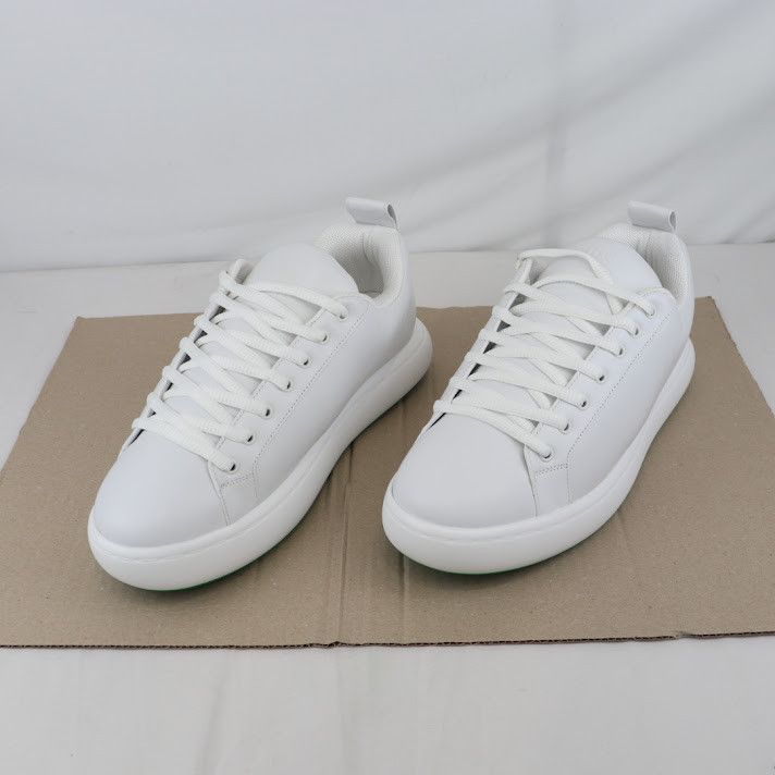 Bottega Veneta o1rshd1 Tennis Calf Rubber Sole Sneaker in Optic White Size US 12 / EU 45 - 9 Thumbnail