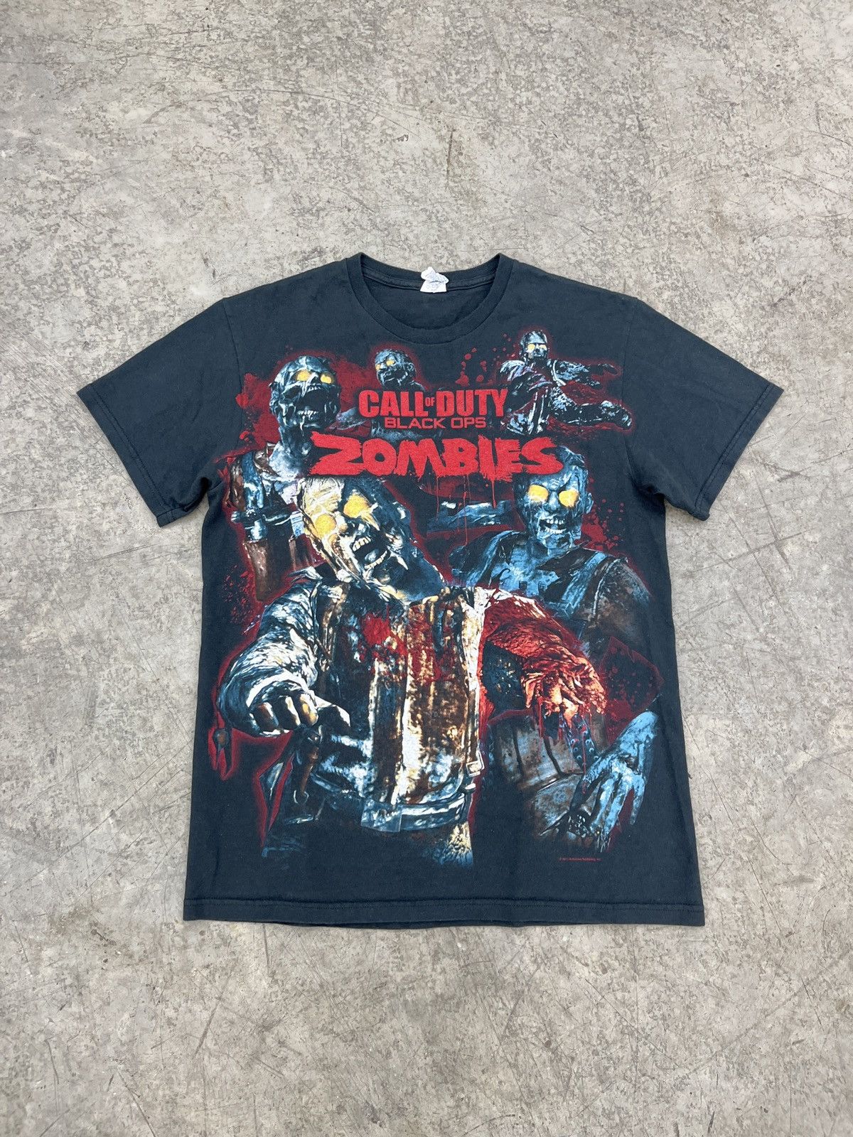 Vintage Call of Duty Black Ops Zombies Tee RARE Size US M / EU 48-50 / 2 - 3 Thumbnail