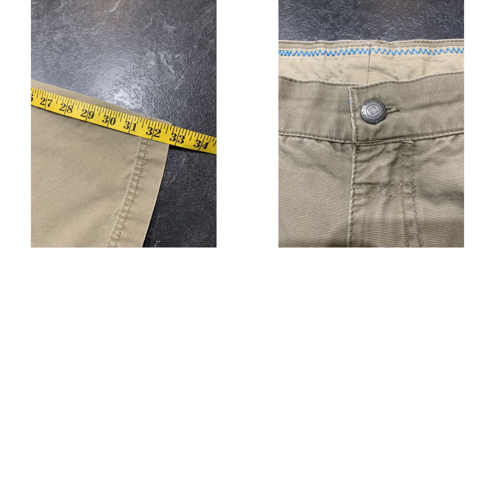 Vintage VINTAGE Columbia Mens Cargo Pants Size 38x33 Khaki Canvas Outdoor Workwear Straight Fit Size US 38 / EU 54 - 8 Thumbnail