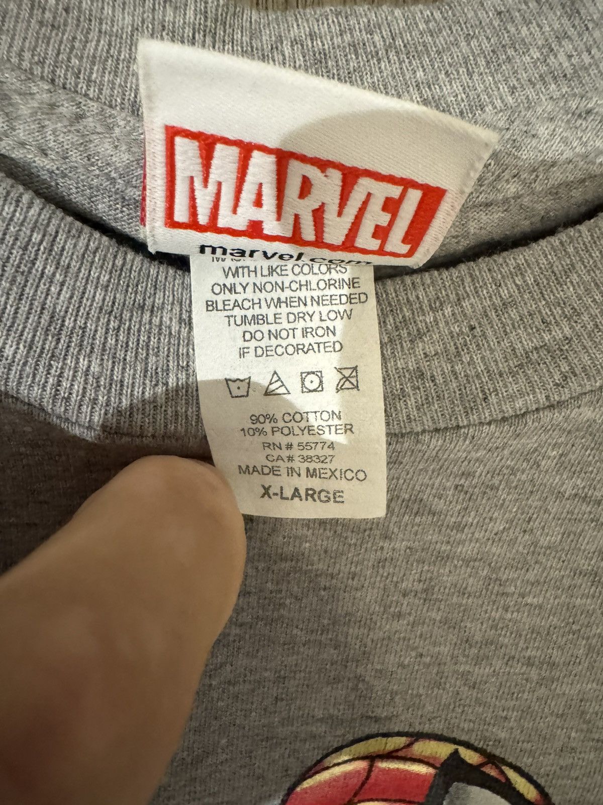 Vintage Vintage Spider Man Tshirt Size US XL / EU 56 / 4 - 3 Thumbnail