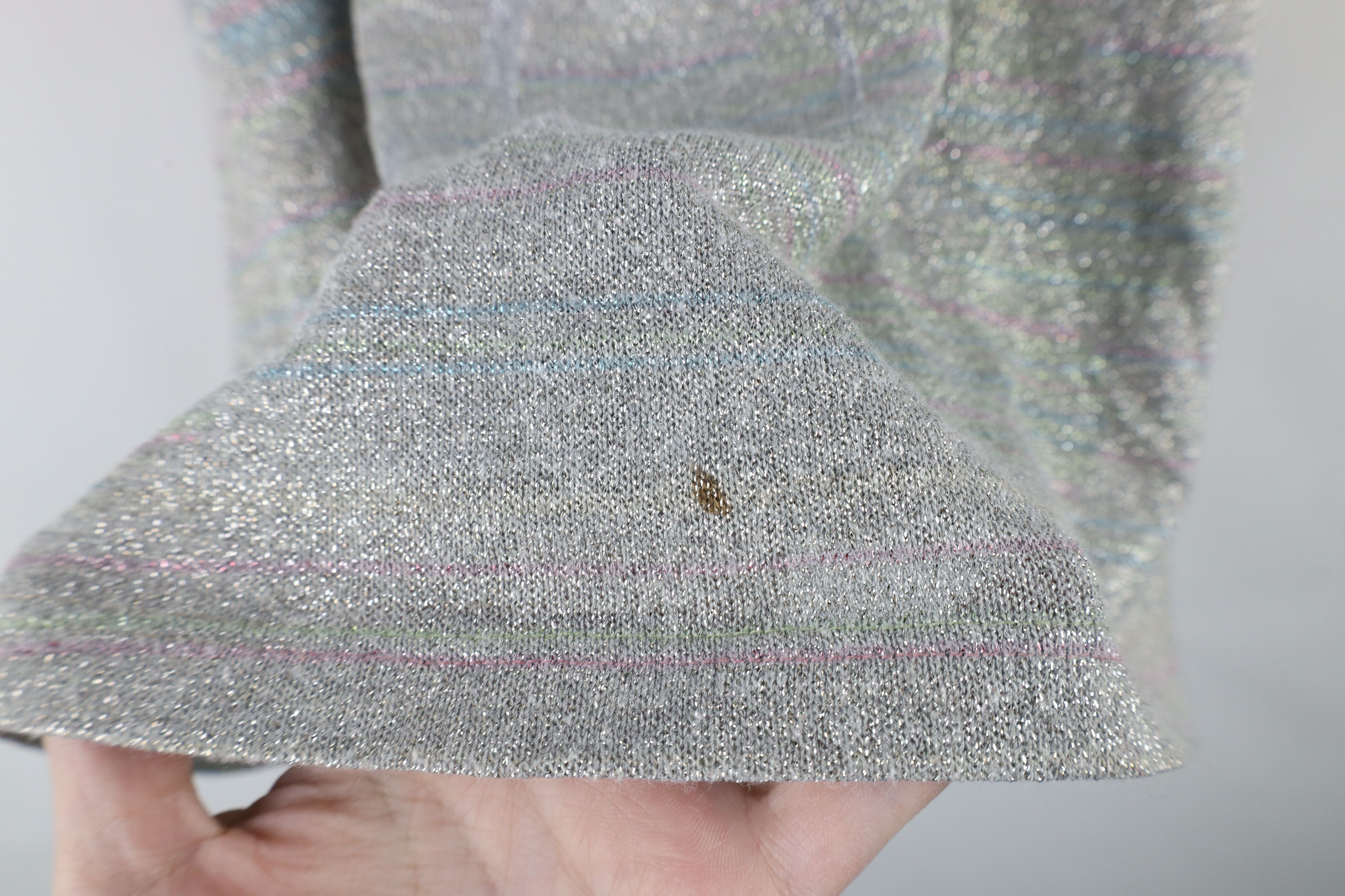 Vintage Vintage 90s Forever 21 Metallic Babydoll Bella Shirt USA Size M / US 6-8 / IT 42-44 - 8 Thumbnail