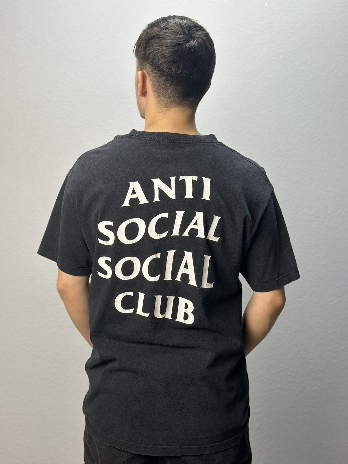 Anti Social Social Club × Designer 🔥Anti Social Social Club Mind Games Tee Black Vintage Y2K Size US L / EU 52-54 / 3 - 7 Thumbnail