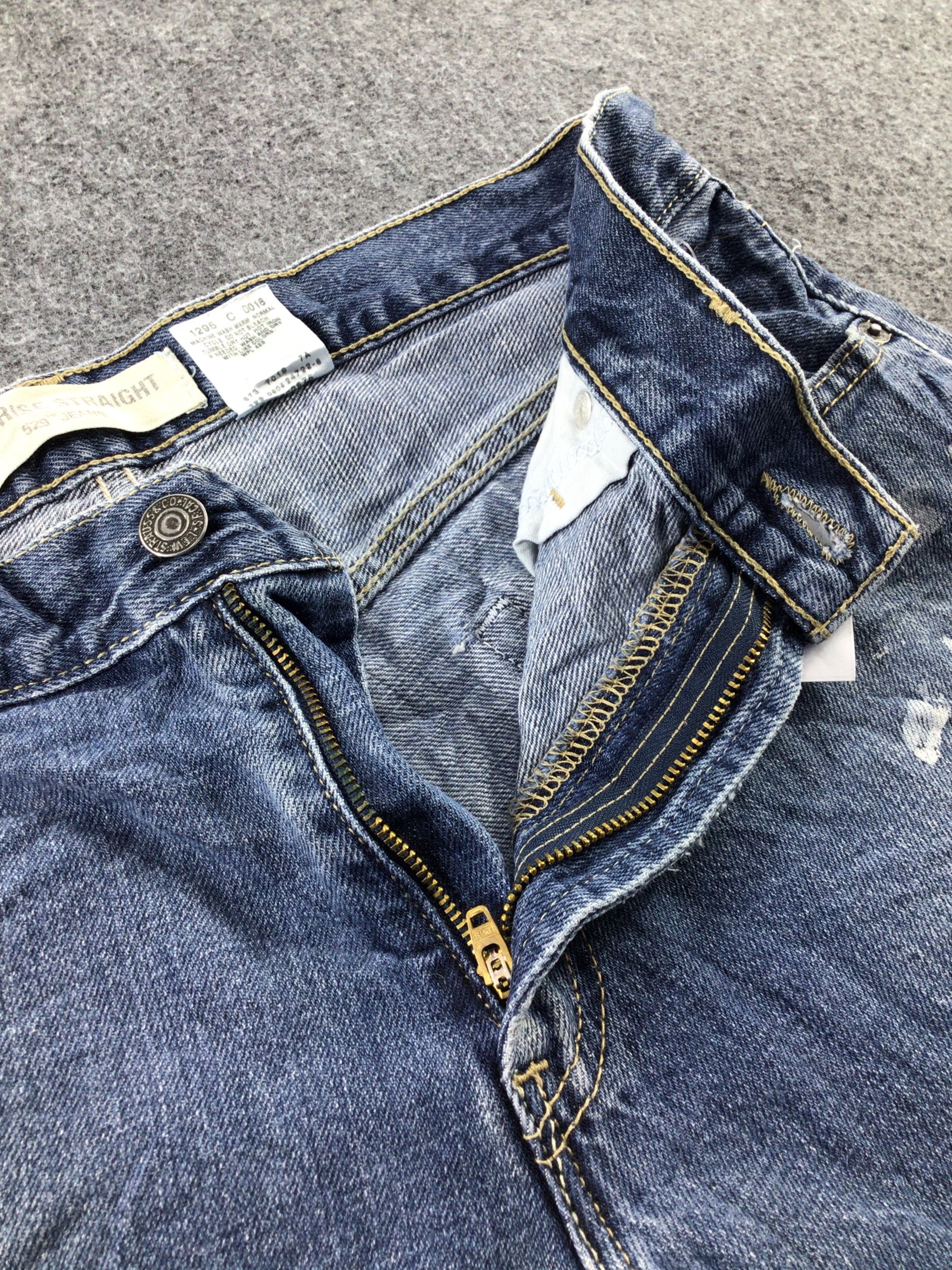 Levi's × Vintage Vintage Levis 529 Painter Jeans-JM259 Size US 32 / EU 48 - 7 Thumbnail