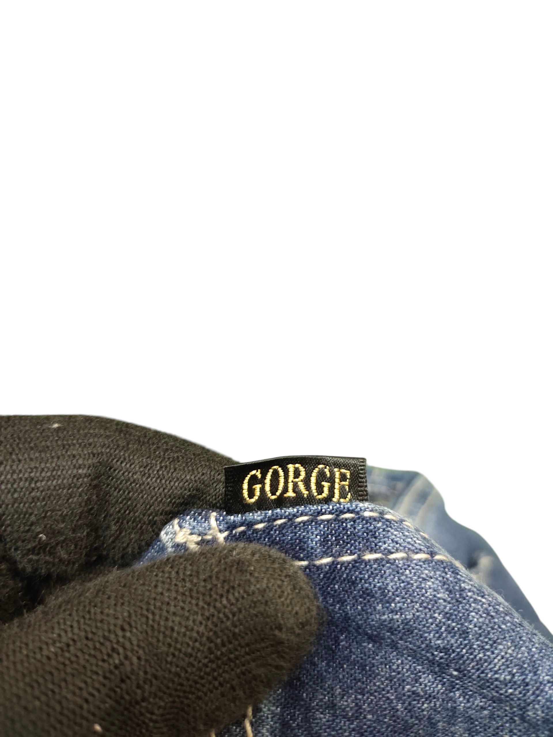If Six Was Nine Flare Jeans Gorge Distress Denim Bootcut Low Rise Size US 26 / EU 42 - 10 Thumbnail