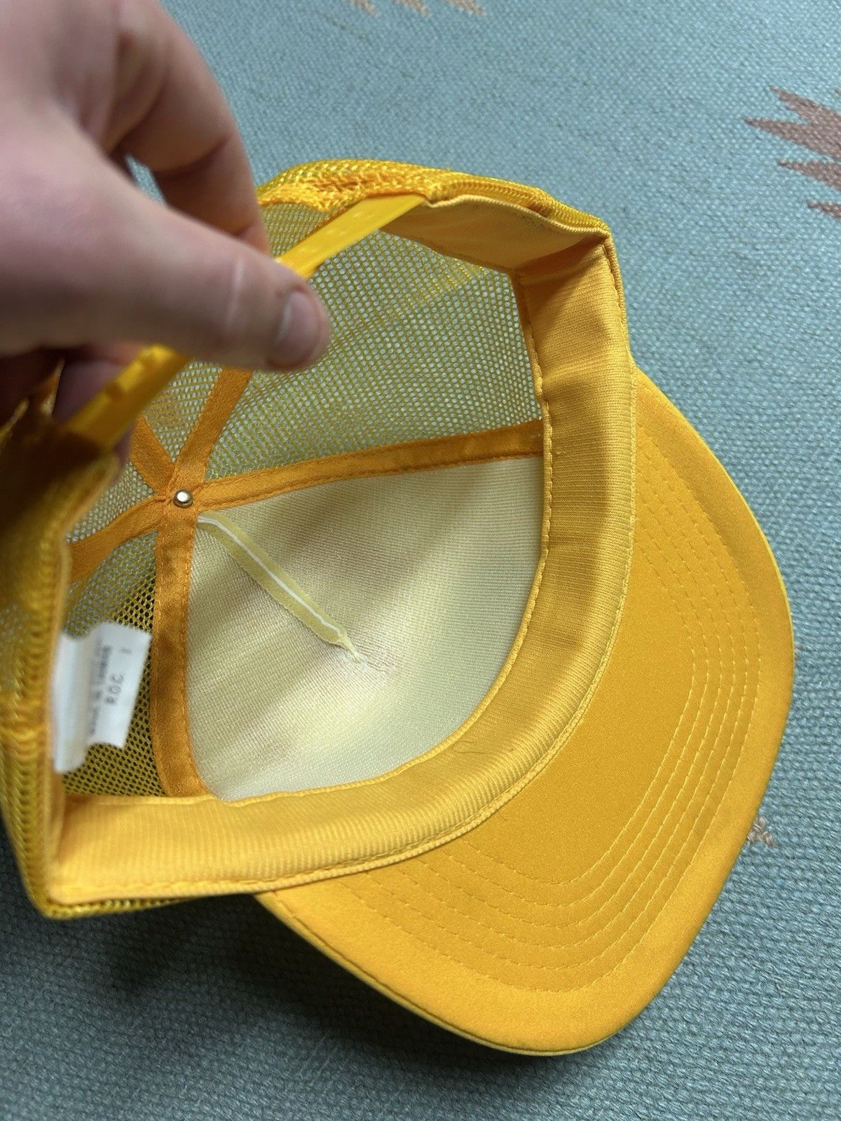 Vintage Vtg trucker hat St Maarten Caribbean island beach palm trees Size ONE SIZE - 6 Thumbnail