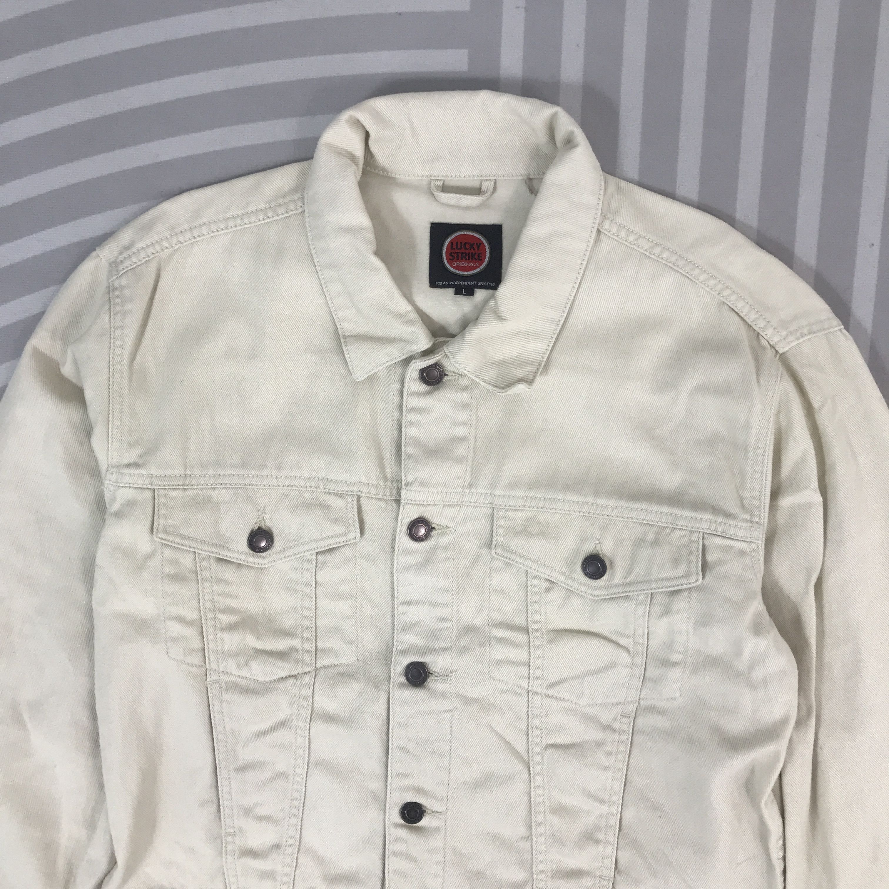 Gear for Sports Vintage Lucky Strike Tracker Button up Jacket Size US L / EU 52-54 / 3 - 2 Thumbnail