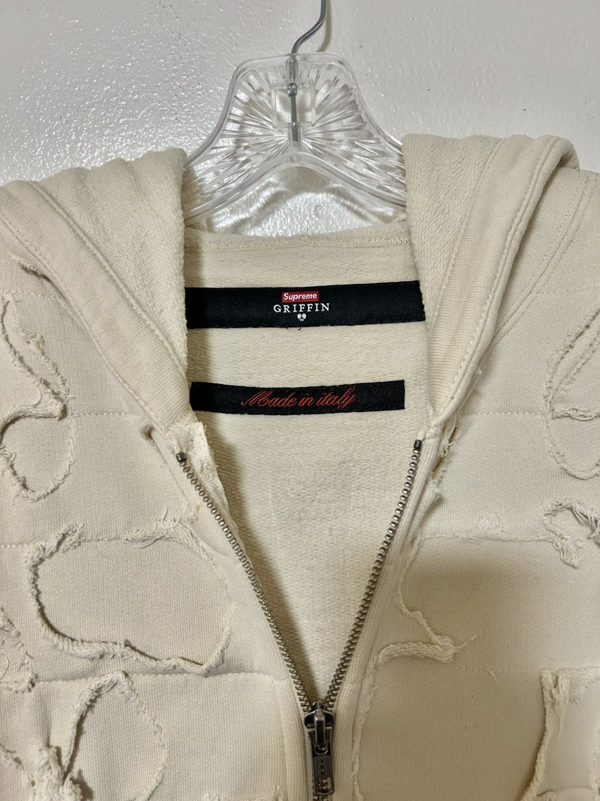 Griffin × Supreme Supreme x Griffin Thrashed Hoodie Size US L / EU 52-54 / 3 - 3 Thumbnail