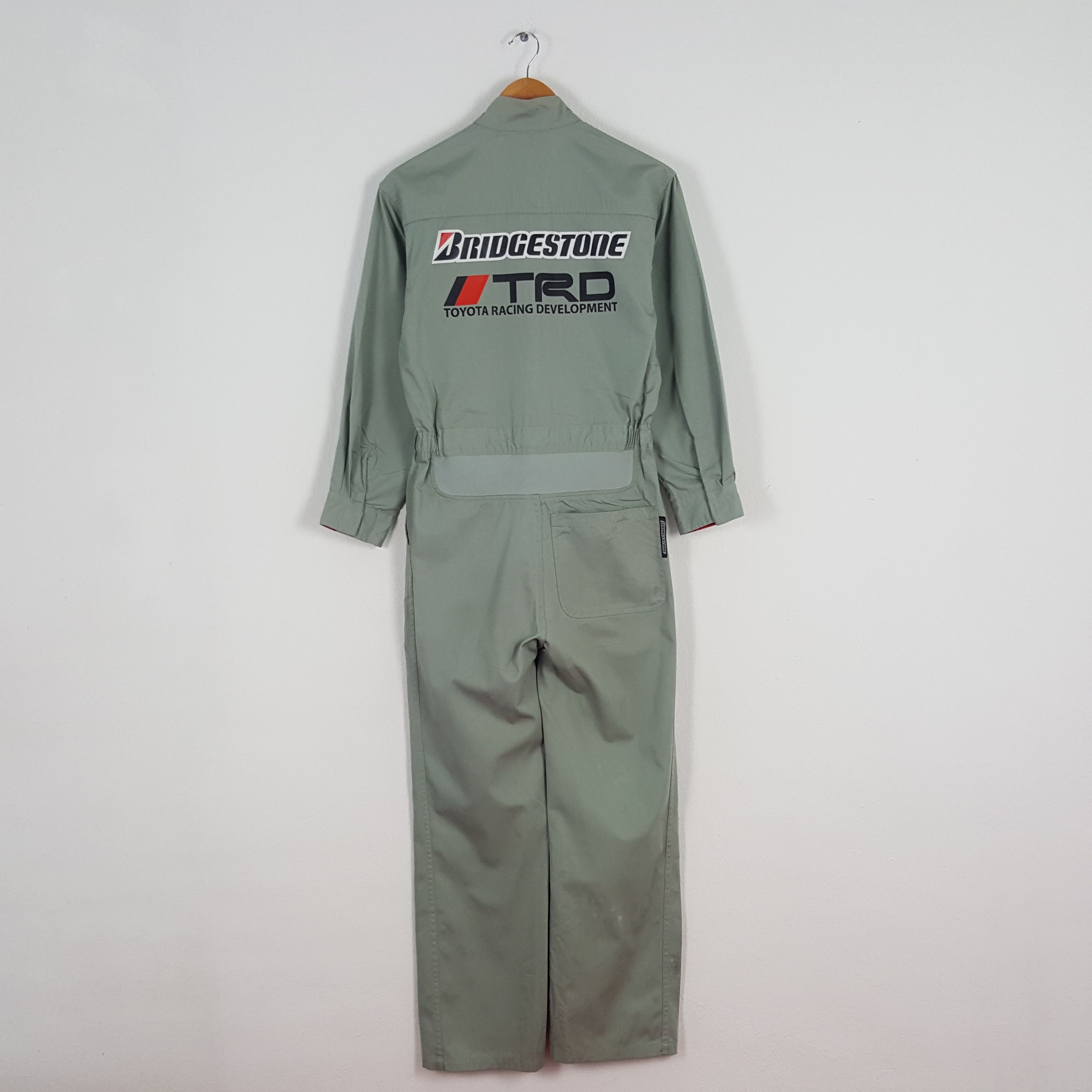 Vintage Vintage Toyota Racing Development TRD Japan Coverall Jacket Size US S / EU 44-46 / 1 - 1 Thumbnail