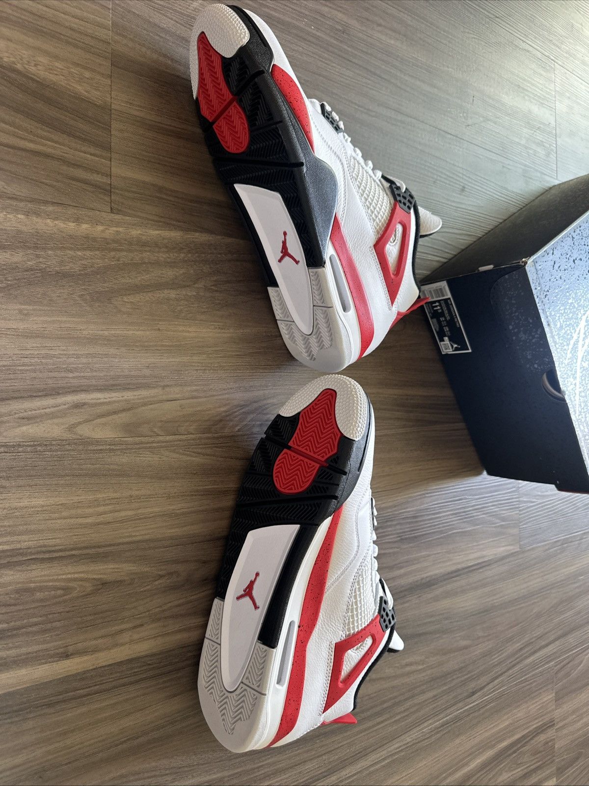 Jordan Brand × Nike Air Jordan 4 Retro Red Cement DH6927-161 Size 11.5 Size US 11.5 / EU 44-45 - 10 Thumbnail