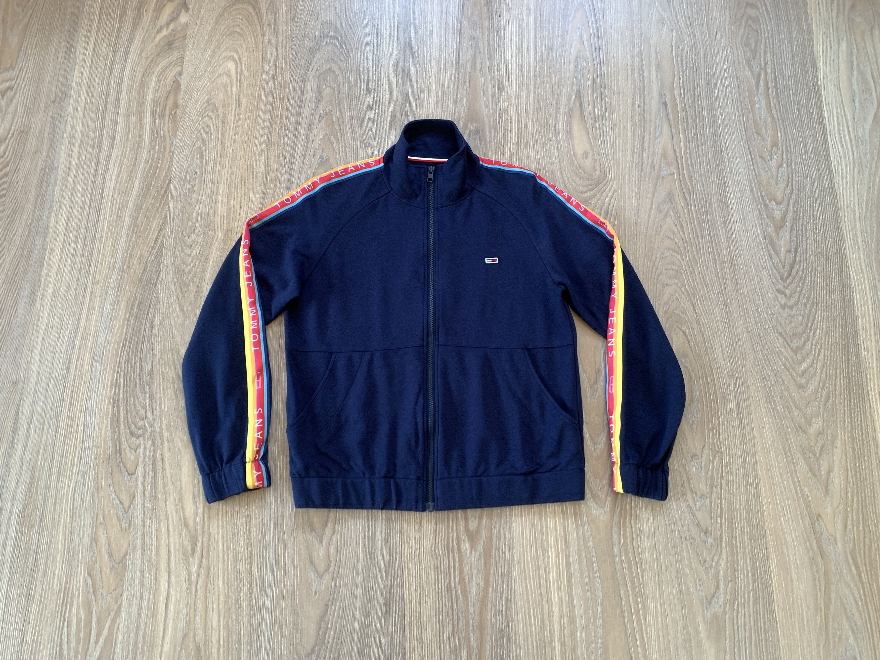 Tommy Hilfiger Womens Tommy Hilfiger Tracksuit Jacket Multicolor Lampas Size S / US 4 / IT 40 - 1 Thumbnail