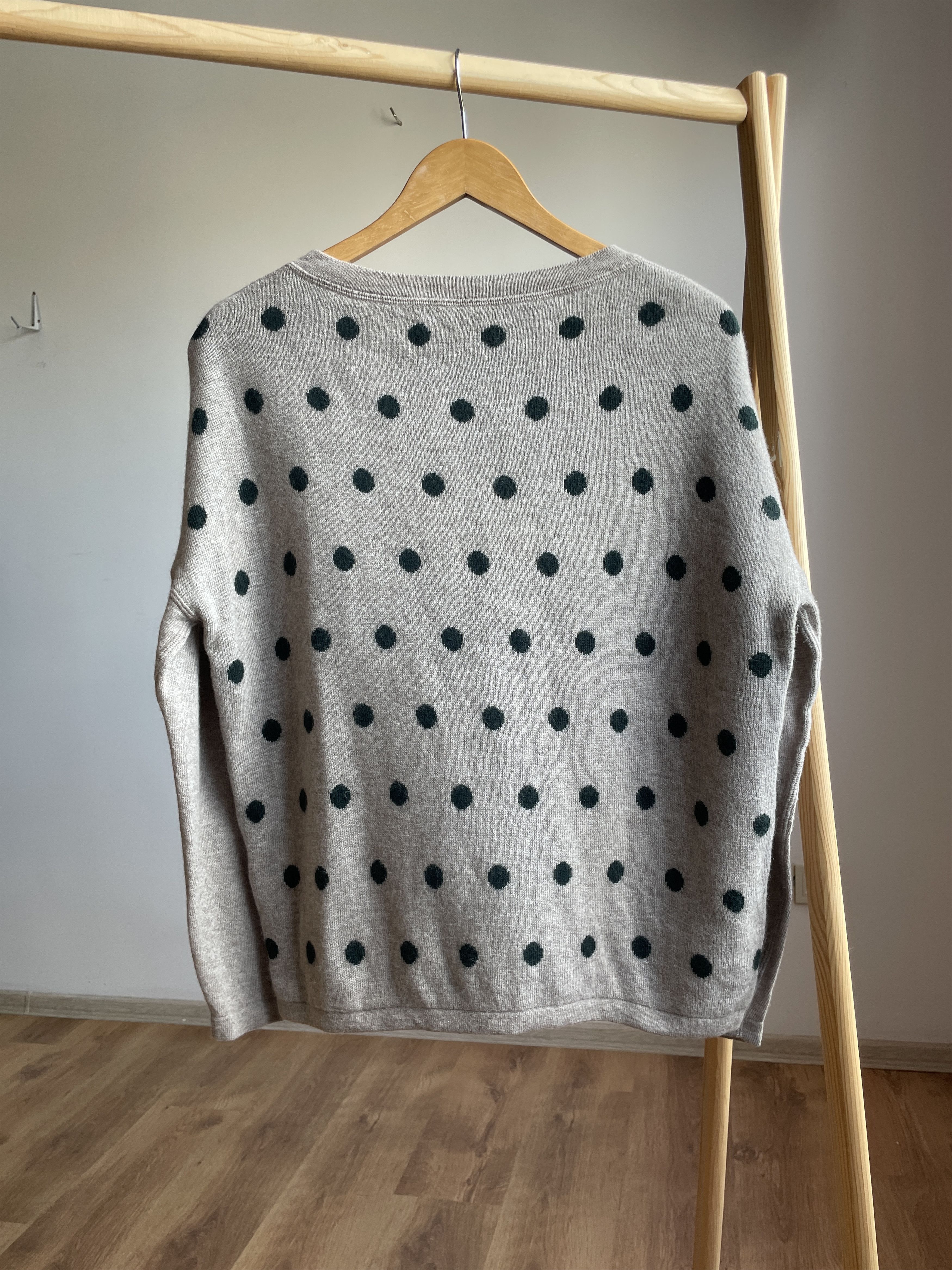 Weekend Max Mara Weekend Max Mara Polka Dot Wool Blend Sweater Size M / US 6-8 / IT 42-44 - 2 Thumbnail