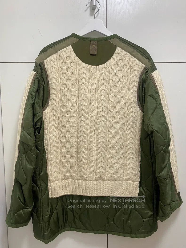 Junya Watanabe Junya Watanabe Fleece Lined Knit Patchwork Coat Size US S / EU 44-46 / 1 - 2 Thumbnail