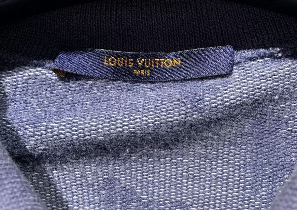 Louis Vuitton Louis Vuitton logo printed half zip hoodie Size US L / EU 52-54 / 3 - 5 Thumbnail