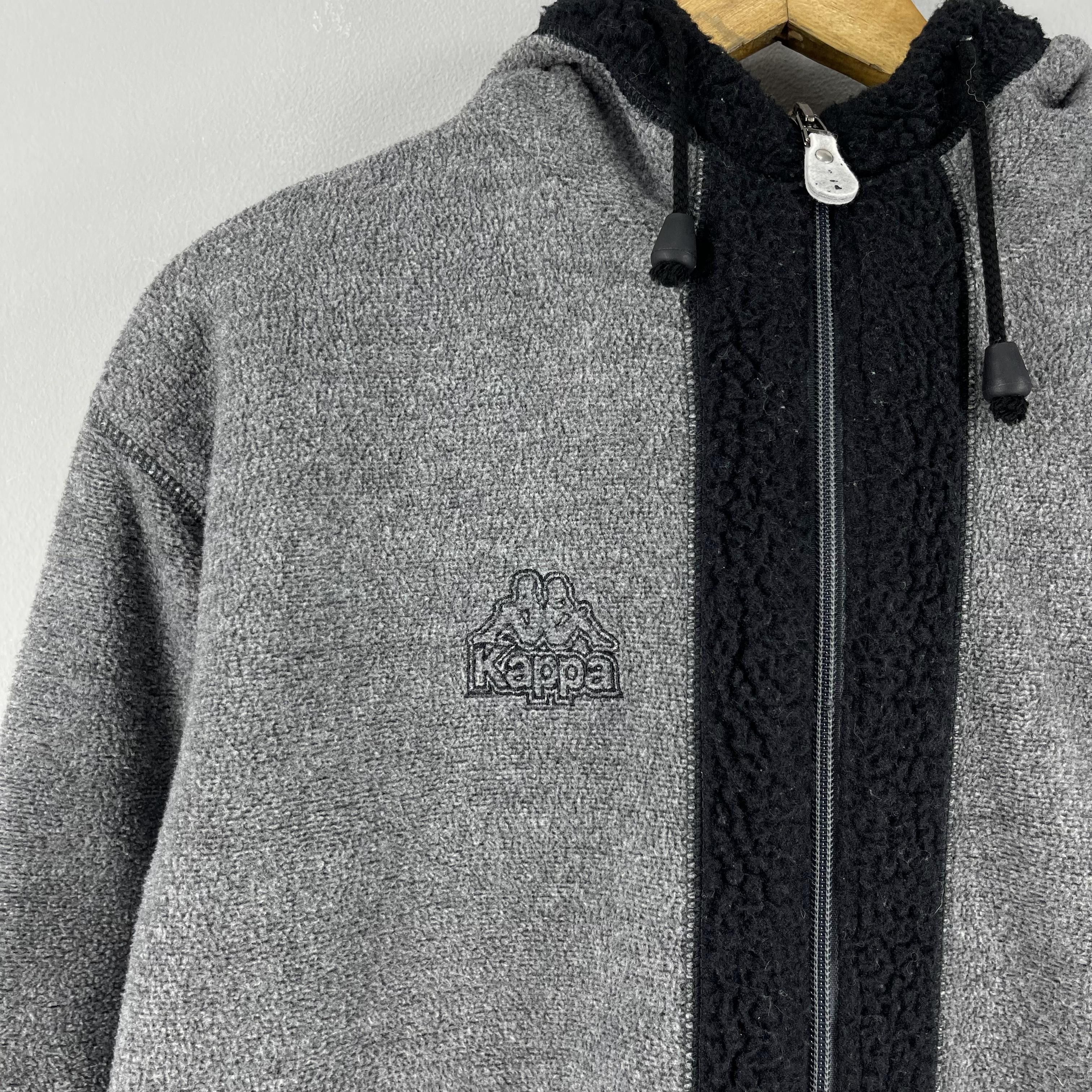 Kappa Vintage 90s KAPPA Sherpa Fleece Heavy Winter Jacket Size US L / EU 52-54 / 3 - 2 Thumbnail
