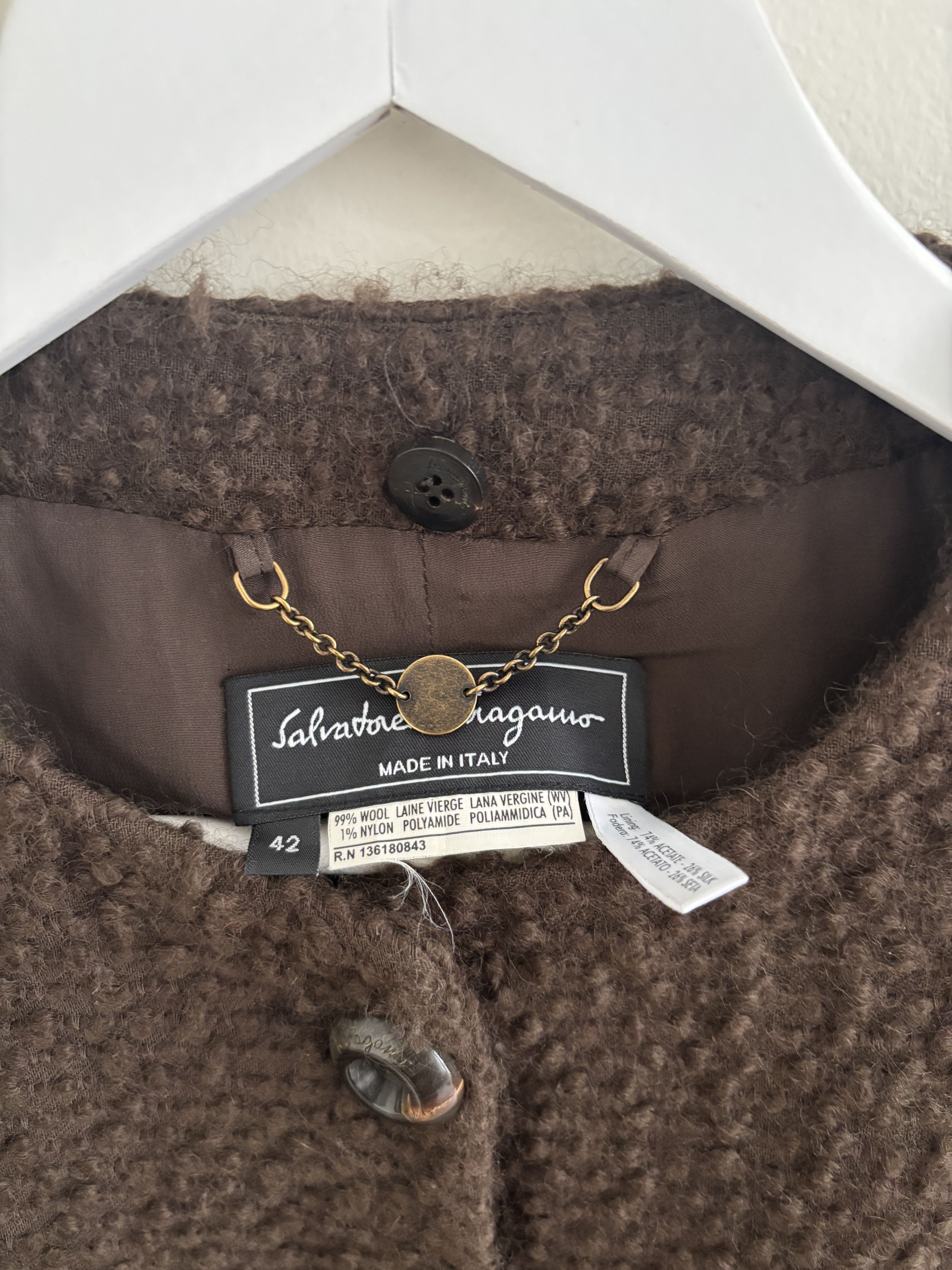 Salvatore Ferragamo Salvatore Ferragamo Blazer Size M / US 6-8 / IT 42-44 - 4 Thumbnail