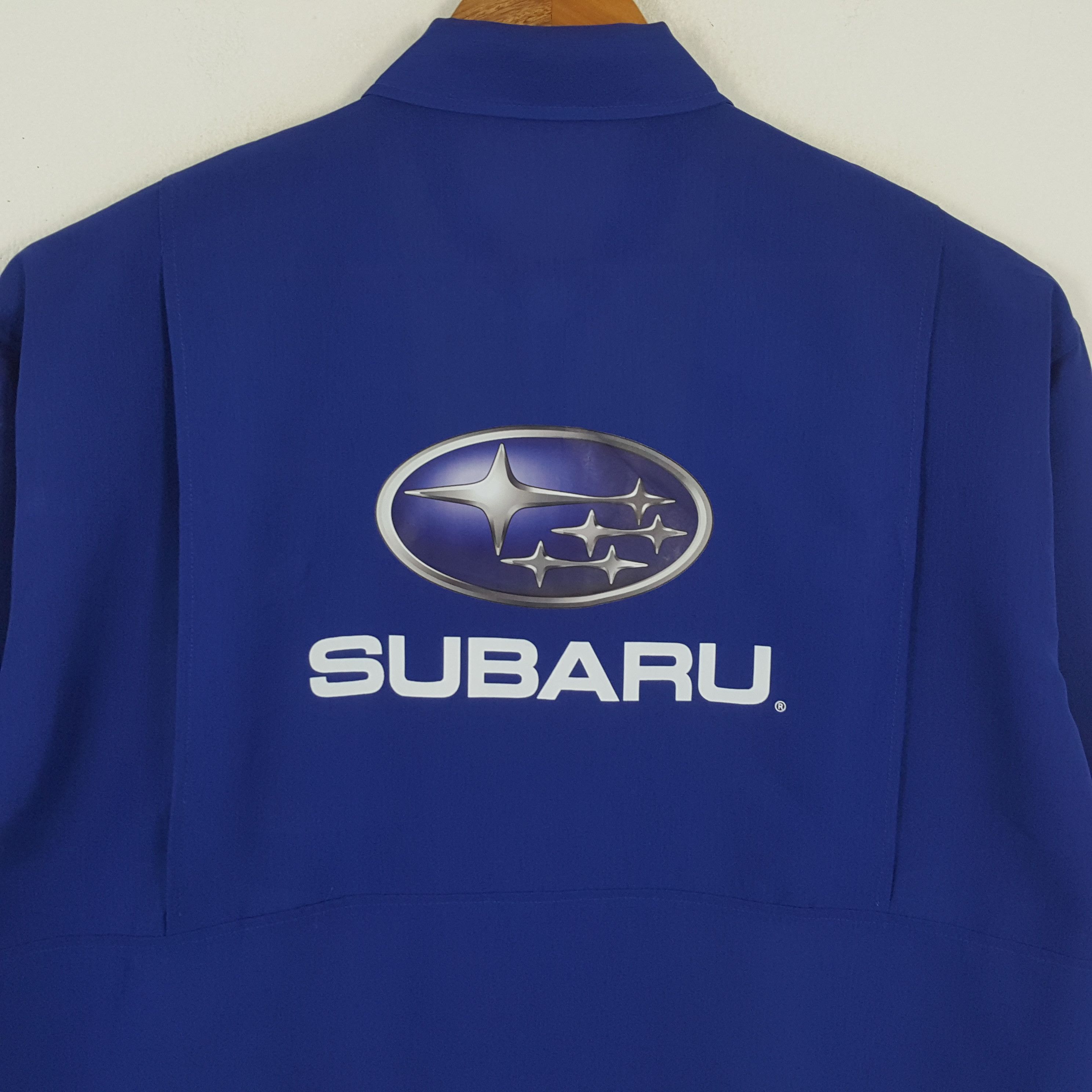 Japanese Brand × Vintage Vintage SUBARU Japanese Racing Team Custom Jacket Size US XXL / EU 58 / 5 - 2 Thumbnail