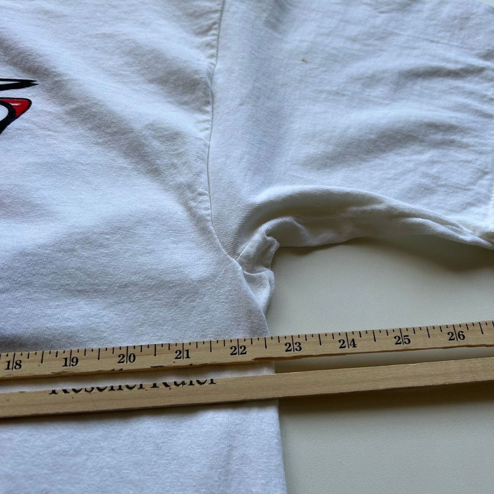 Gildan Vintage Y2K NASCAR Racing Art T Shirt XL Gildan White Rare Size US XL / EU 56 / 4 - 6 Thumbnail