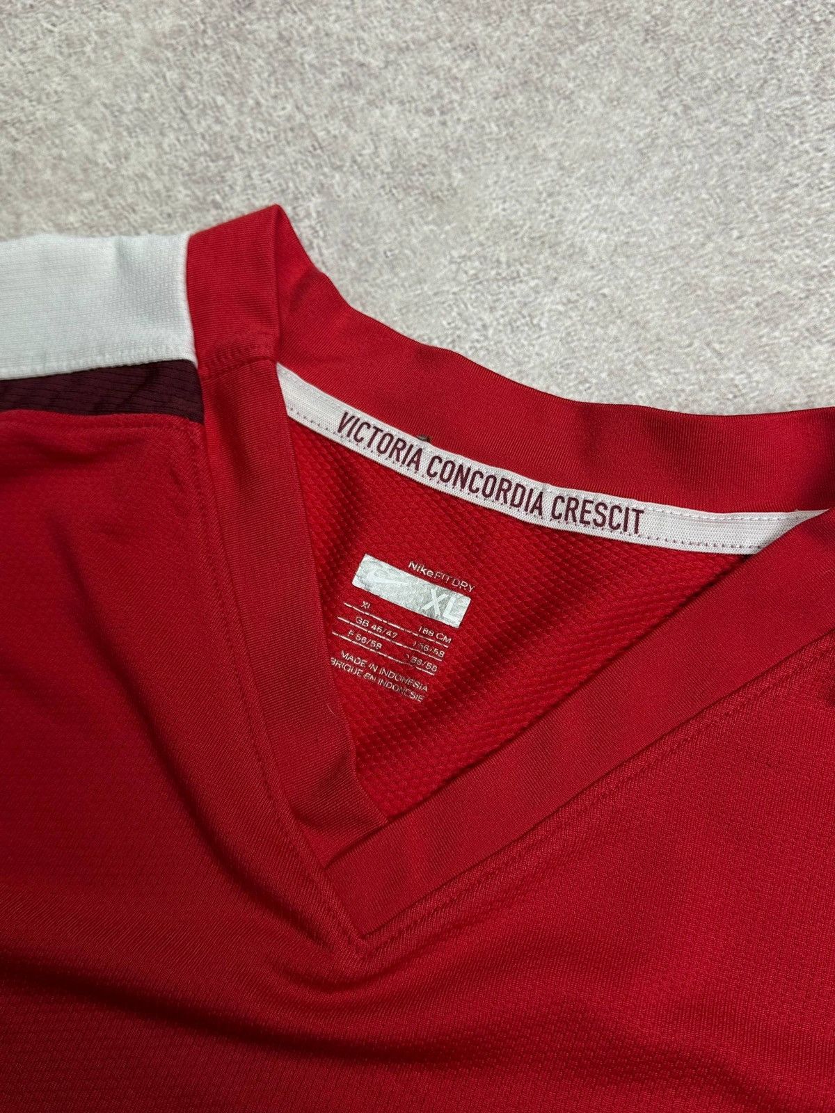 Nike Vintage 2008-2010 Nike Arsenal FC Home T-shirt Blockcore XL Size US XL / EU 56 / 4 - 6 Thumbnail