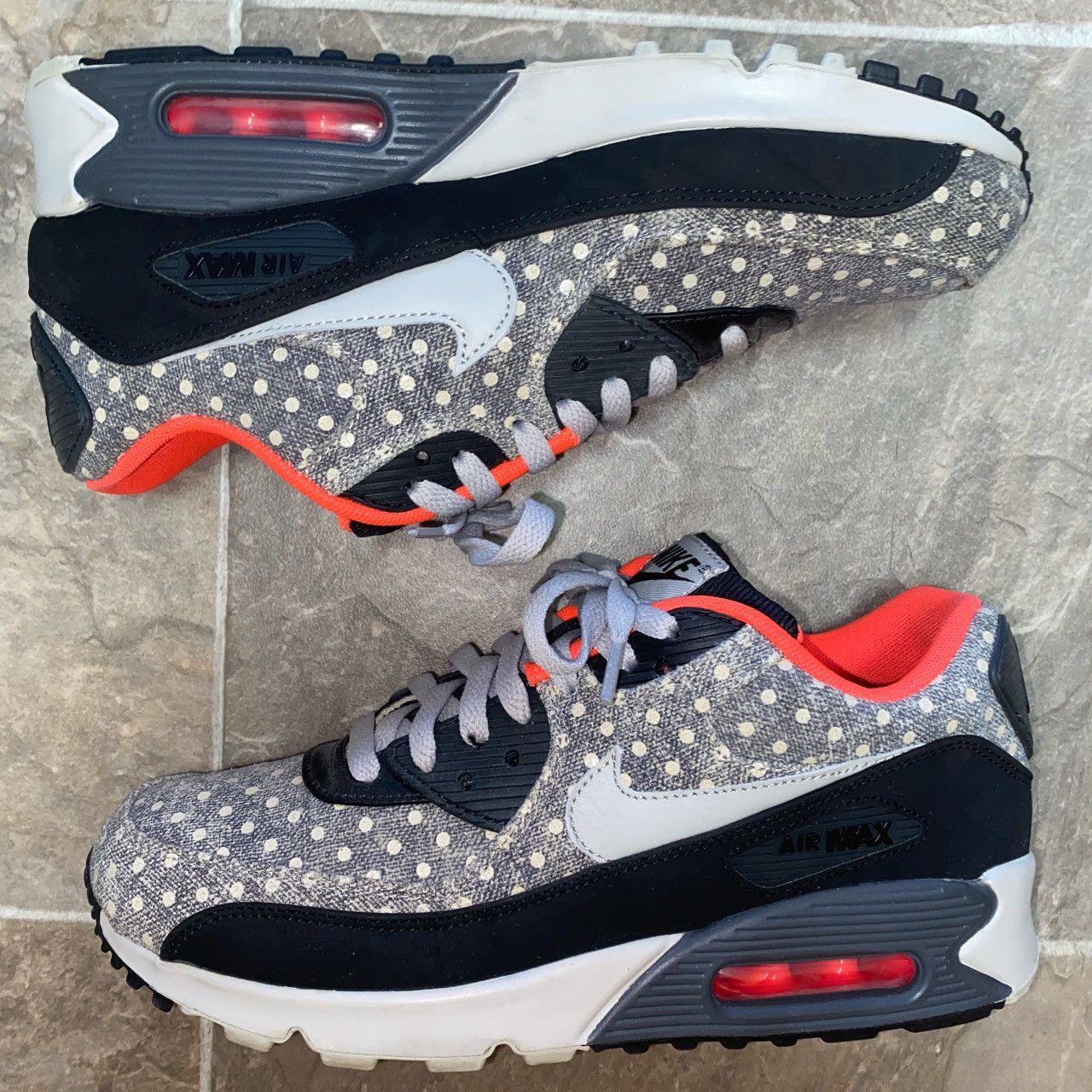 Nike Nike Air Max 90 ‘Polka Dots’ Size US 8 / EU 41 - 1 Thumbnail