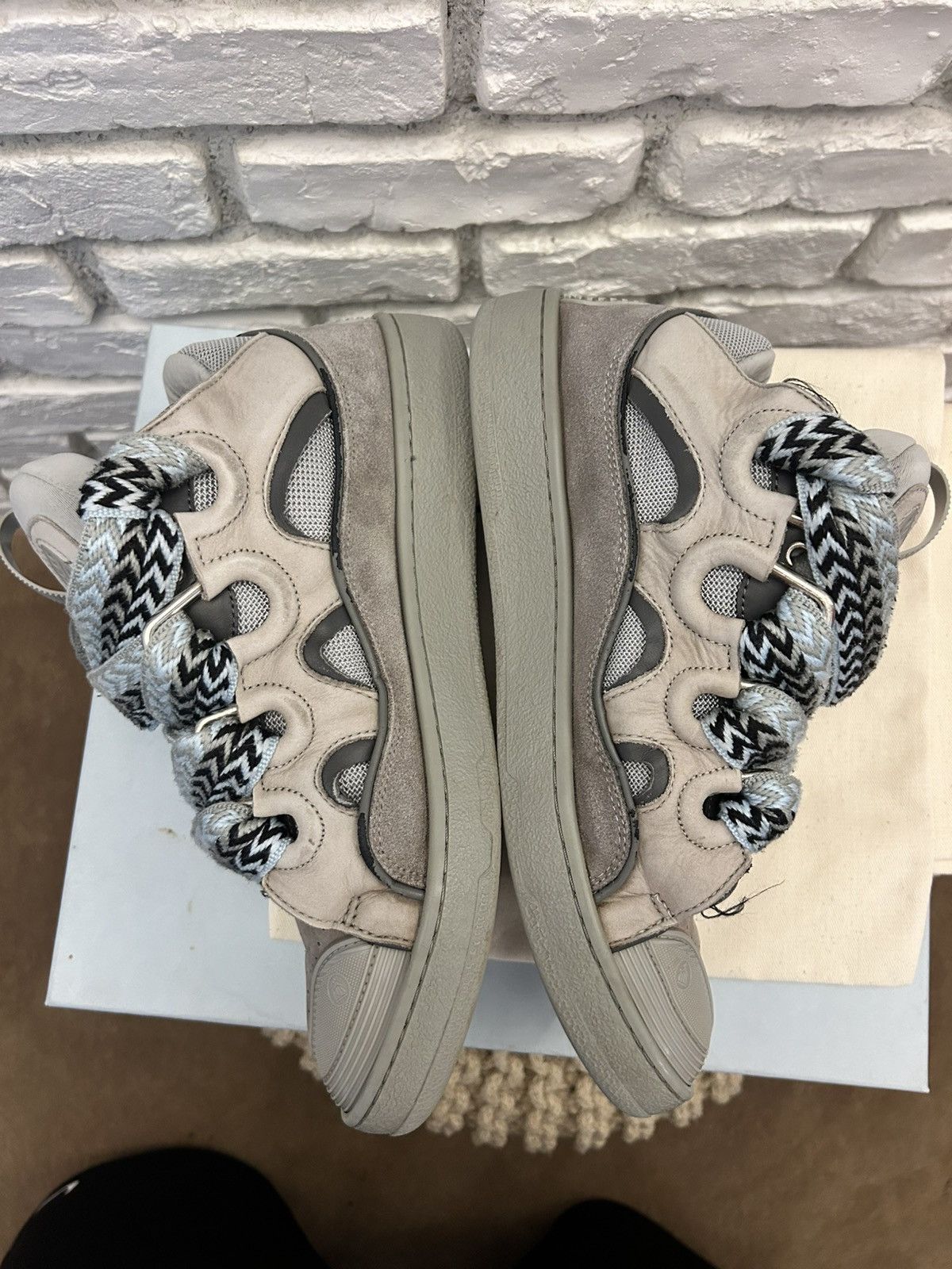 Lanvin Lanvin curb low top sneakers Size US 9.5 / EU 42-43 - 4 Thumbnail