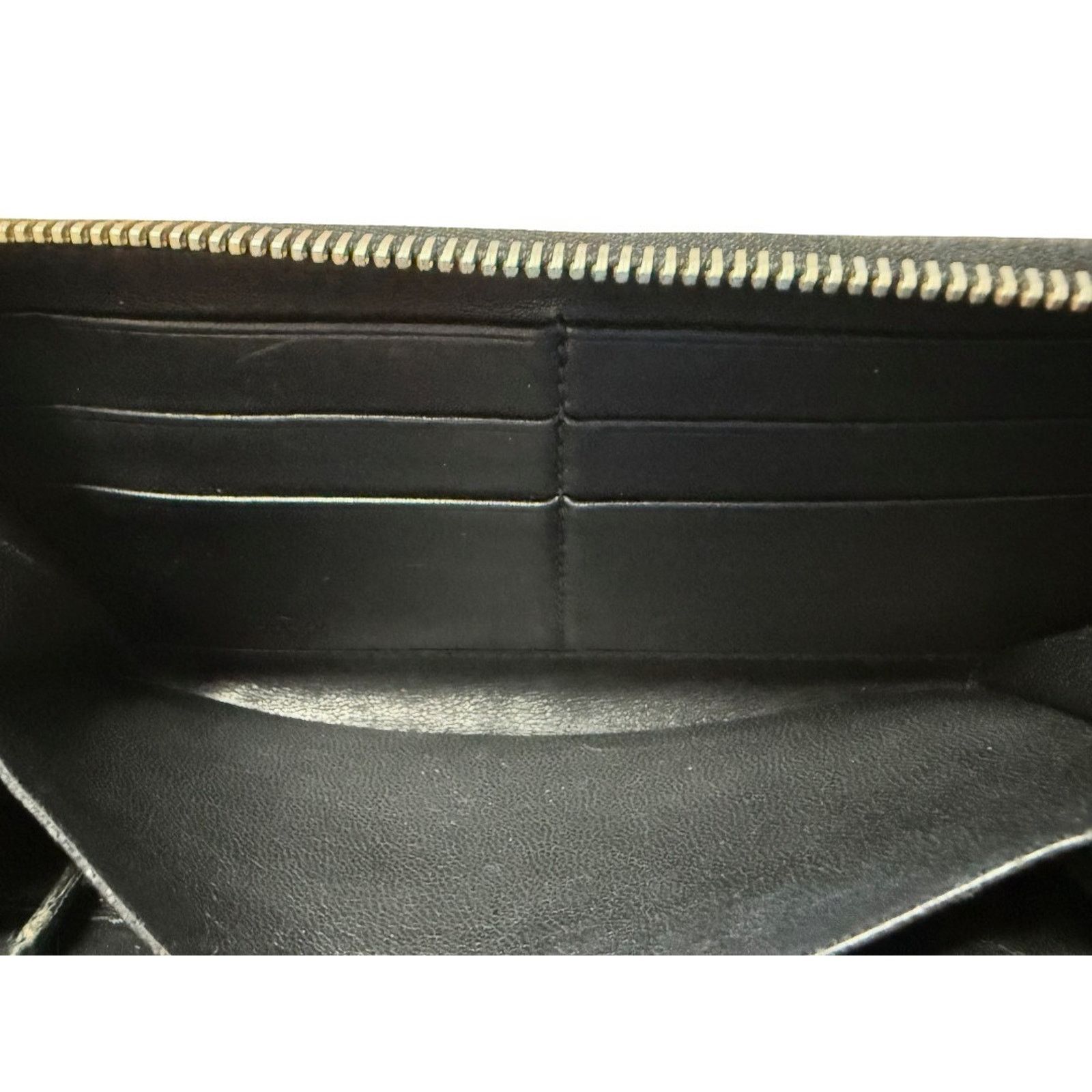 Gucci GUCCI GG Monogram Zippy Wallet Canvas Leather Gold | COA Size ONE SIZE - 10 Thumbnail