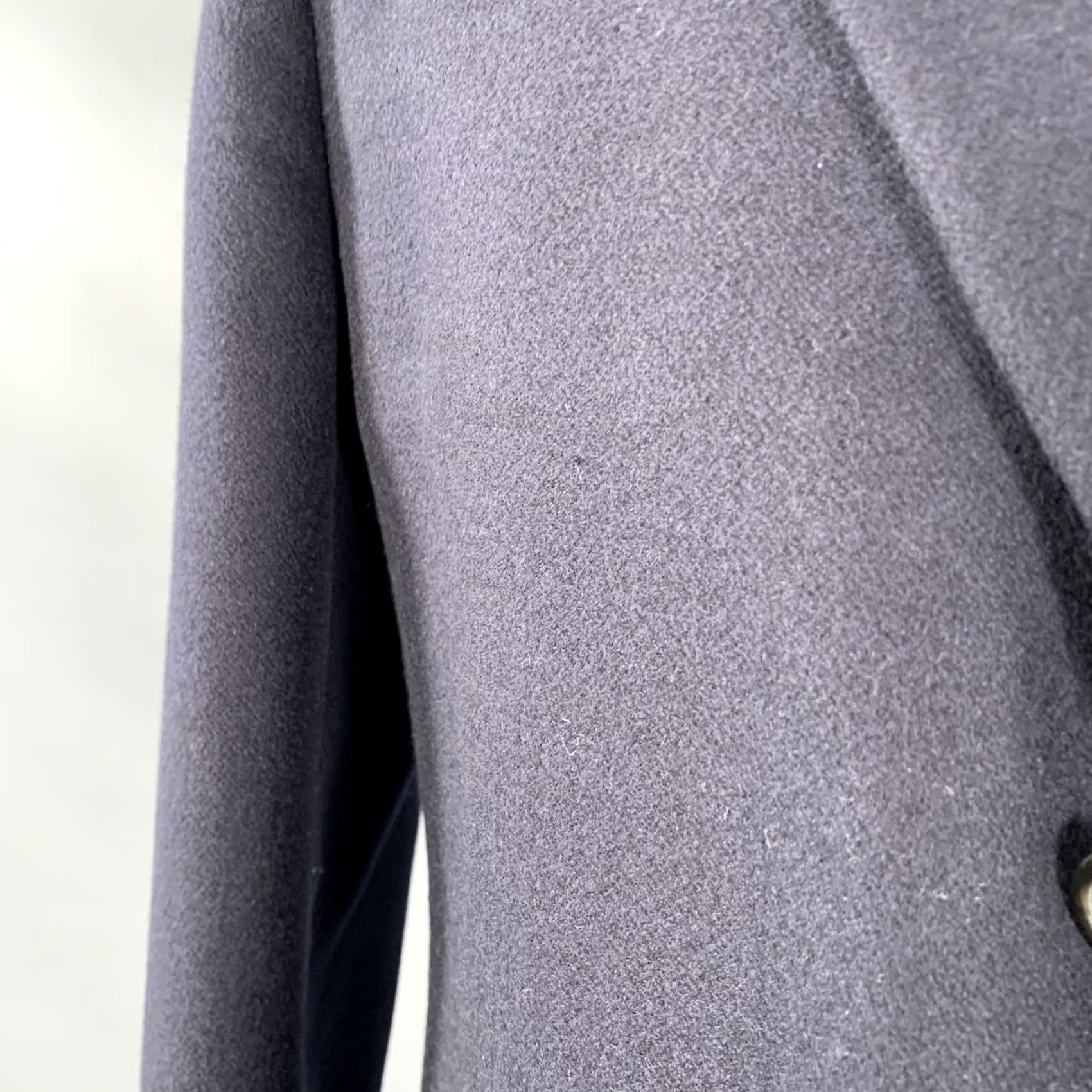 Ermenegildo Zegna ERMENEGILDO ZEGNA Notch Lapel Jacket Navy Cashmere Wool Size 42 Size US XS / EU 42 / 0 - 5 Thumbnail