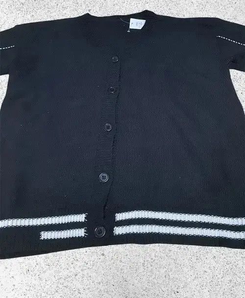 VIBE Latest Collection Hype Black Cardigan Knitwear Jumper Size US L / EU 52-54 / 3 - 2 Thumbnail