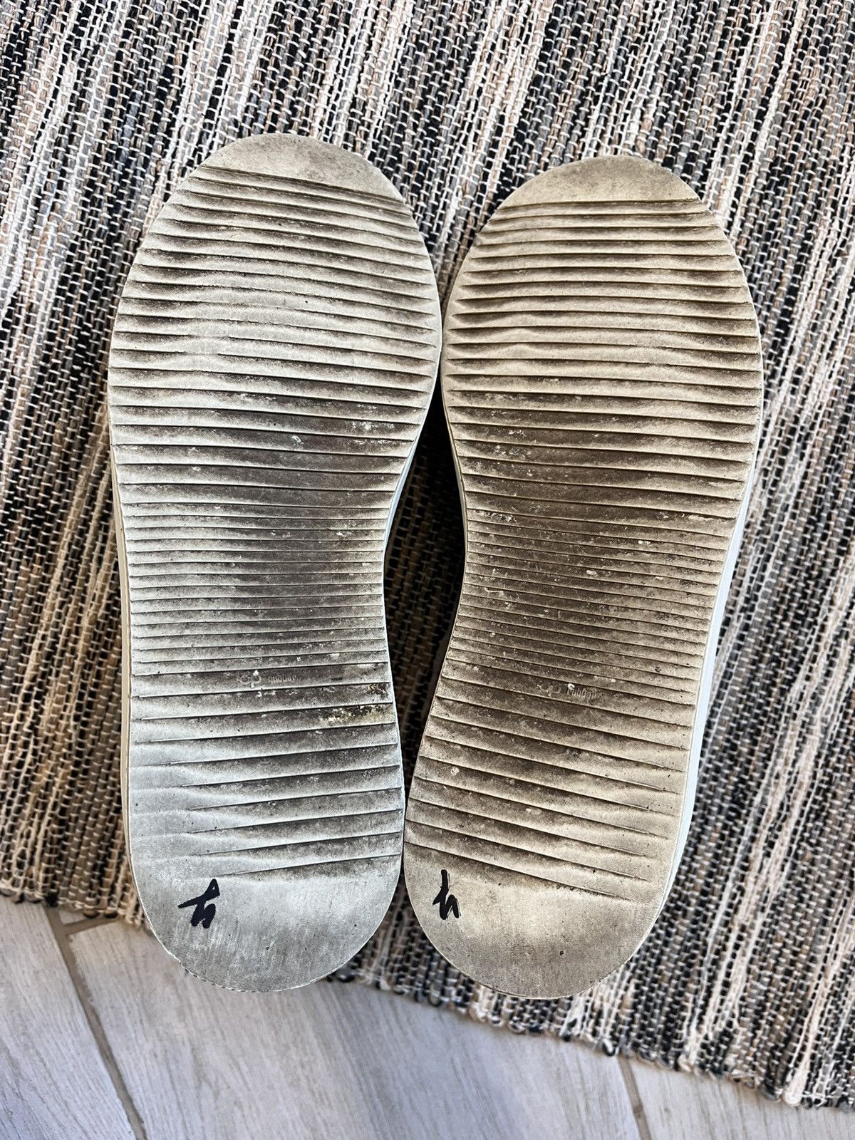 Dirk Bikkembergs × Vintage Dirk Bikkembergs Leather Sneakers Slipons shoes minimalistic Size US 8 / IT 38 - 11 Thumbnail