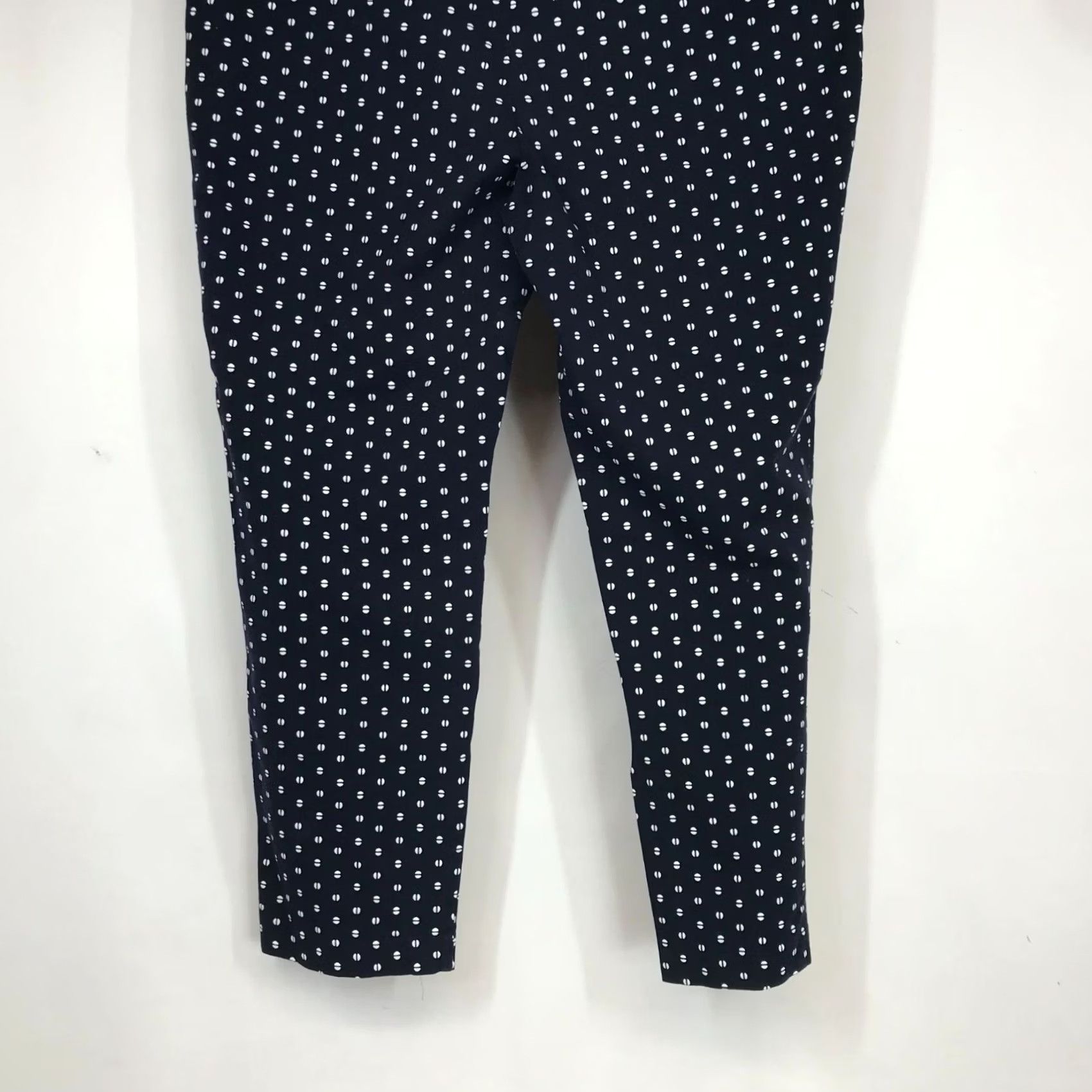 Vintage CHICO'S NAVY ELASTIC WAIST PULL-ON AKLE PANT WOMEN'S 3 Size 26" / US 2 / IT 38 - 6 Thumbnail