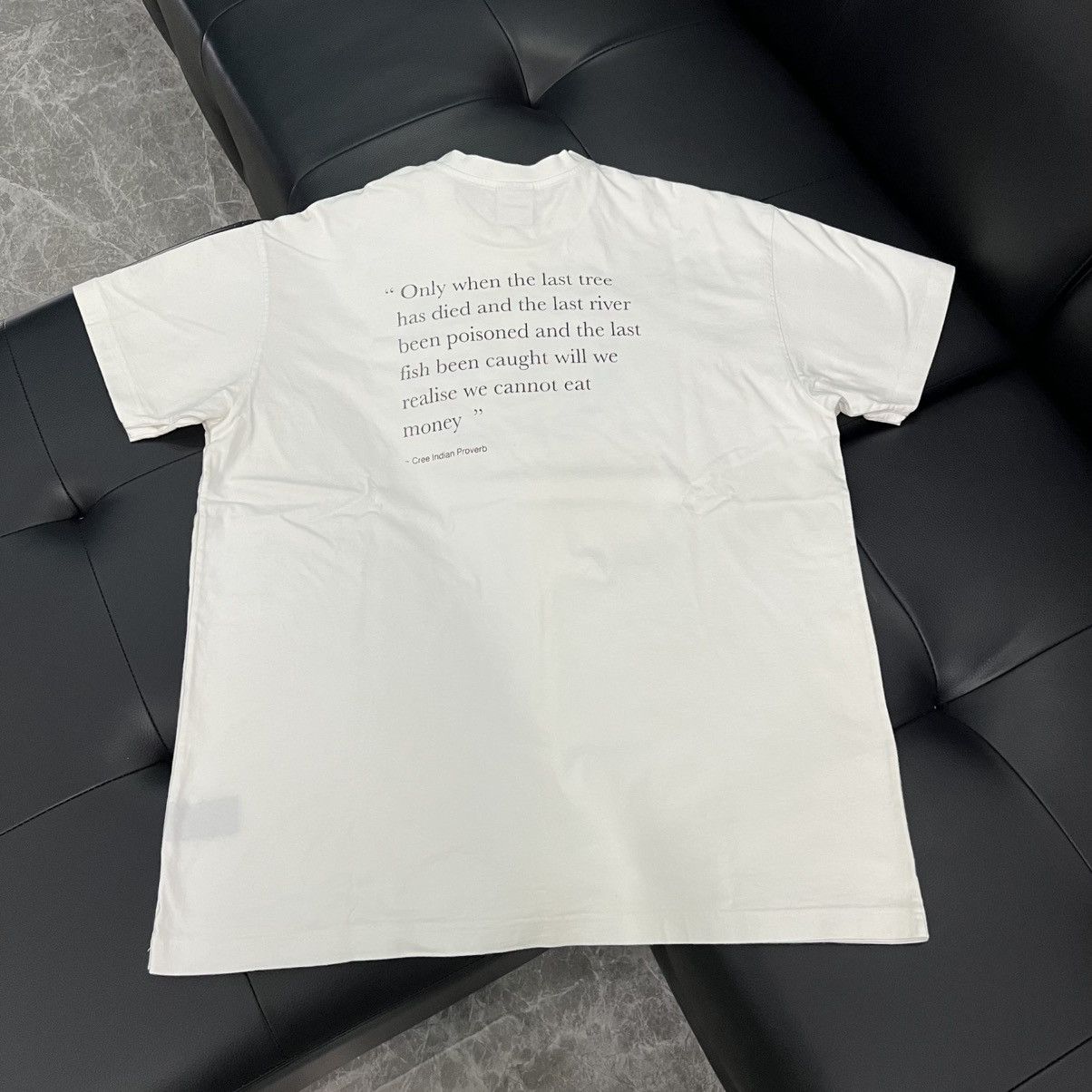 Vetements Vetements FW17 United Nations/Fugs/Proverb Spliced Tee Size US M / EU 48-50 / 2 - 4 Thumbnail