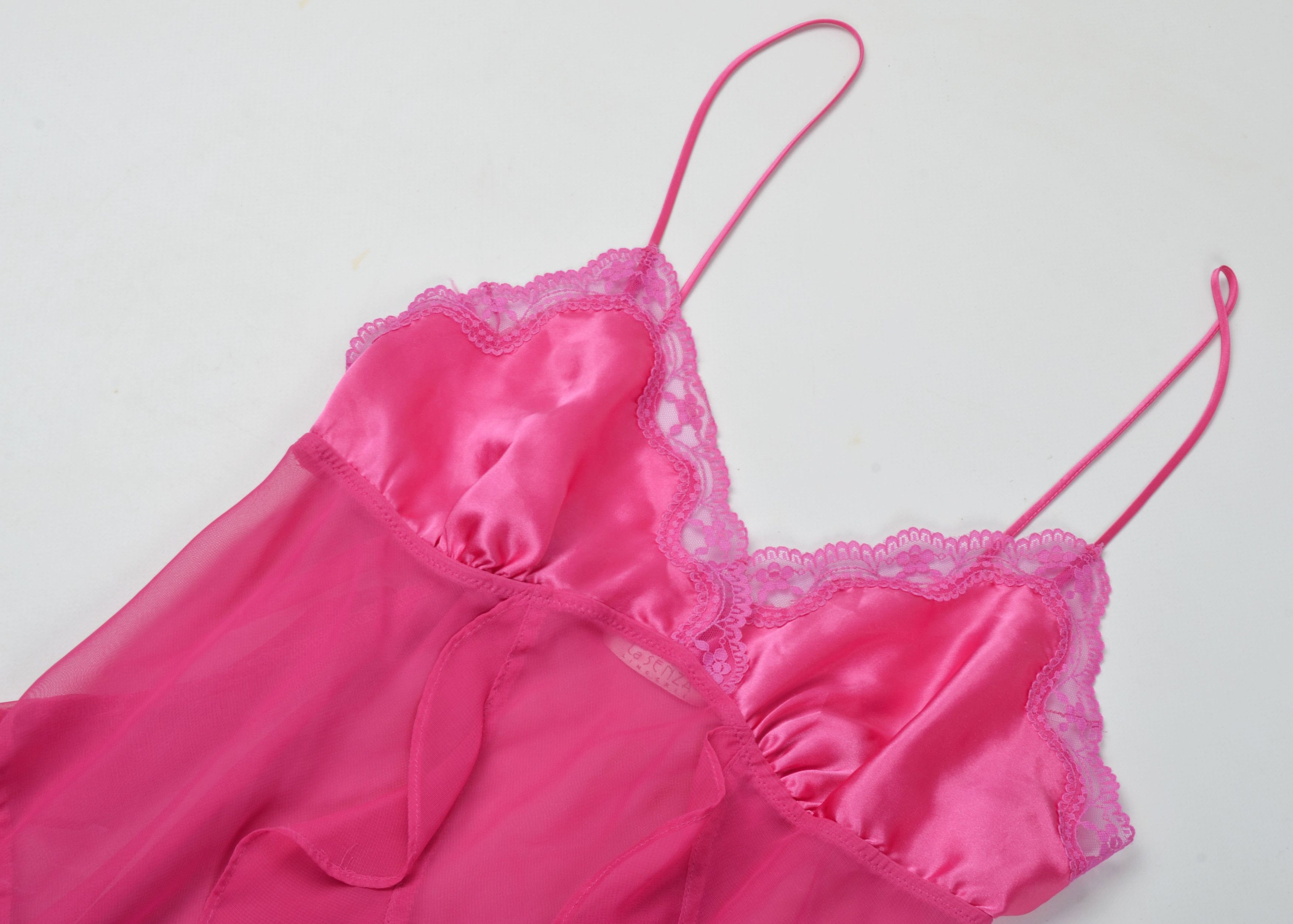 Other La Senza Y2K Coquette Glam Ruffle Mesh Cami Top Tunic Size M / US 6-8 / IT 42-44 - 5 Thumbnail