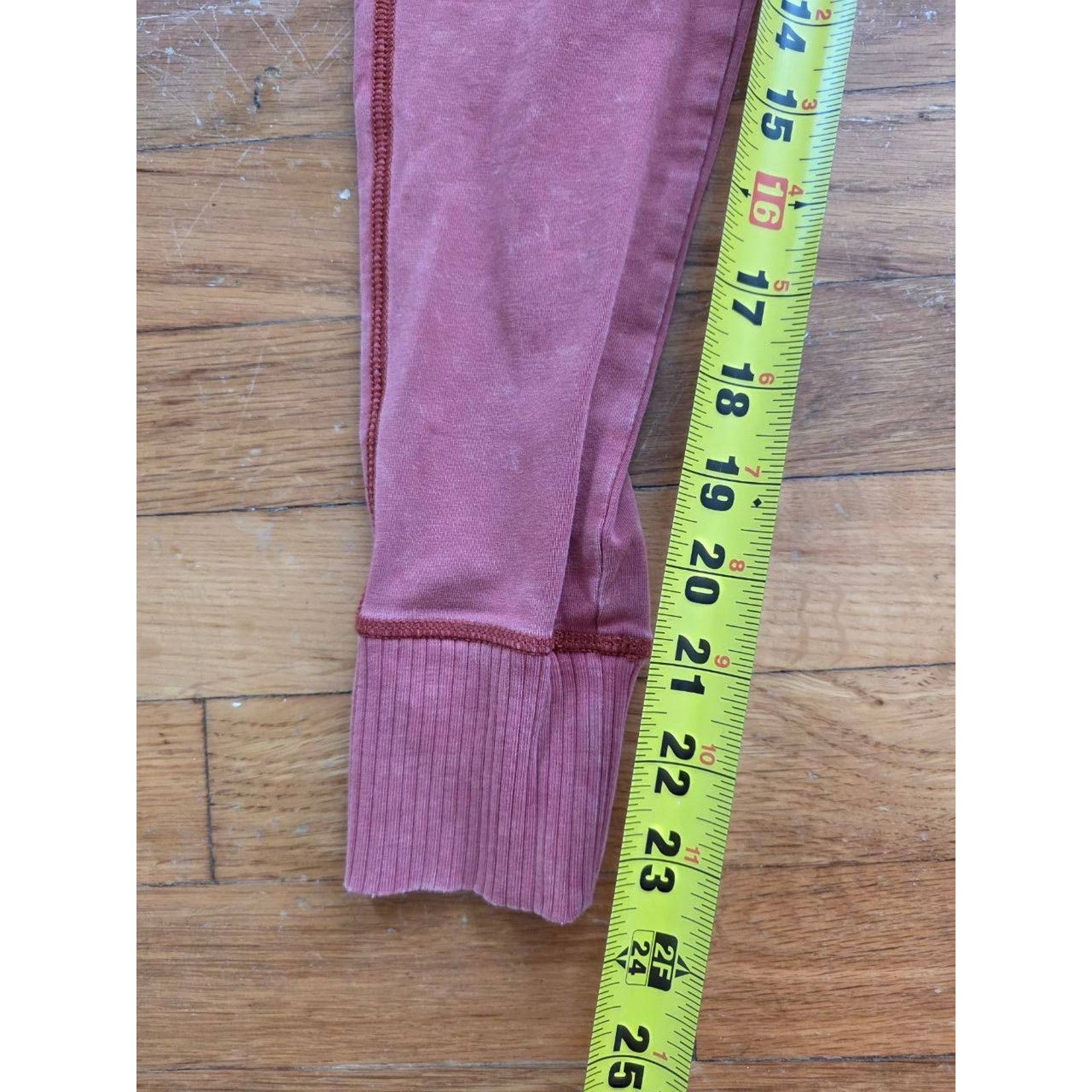 Aries Aerie Women high waisted leggings sport Pink Size XS A001050 Size 22" - 6 Thumbnail