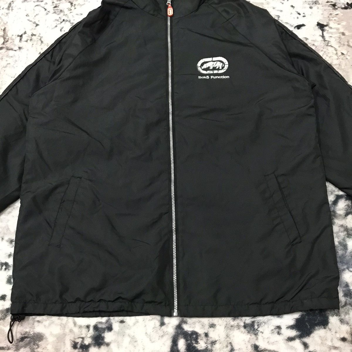Ecko Unltd. × JNCO × Vintage Vintage Ecko Function Backhit Biglogo Windbreaker Jacket Size US XL / EU 56 / 4 - 6 Thumbnail
