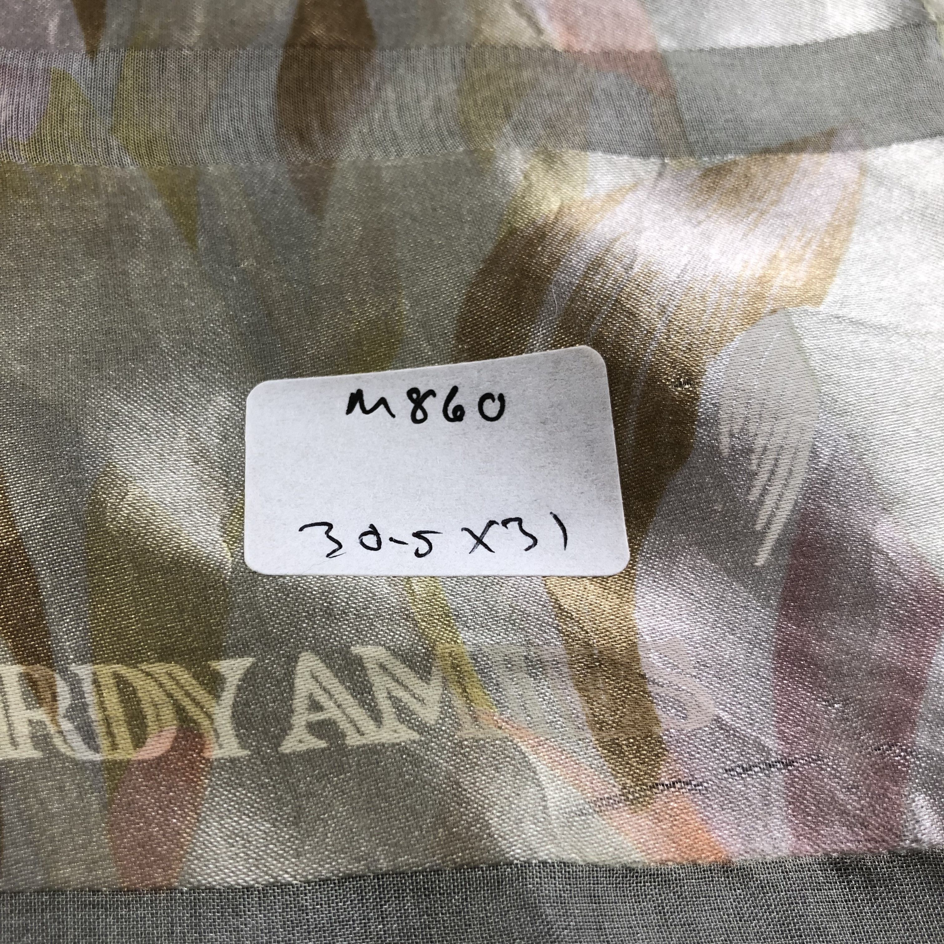 Hardy Amies Hardy Amies Slit Thread Silk Scarf M860 Size ONE SIZE - 6 Thumbnail