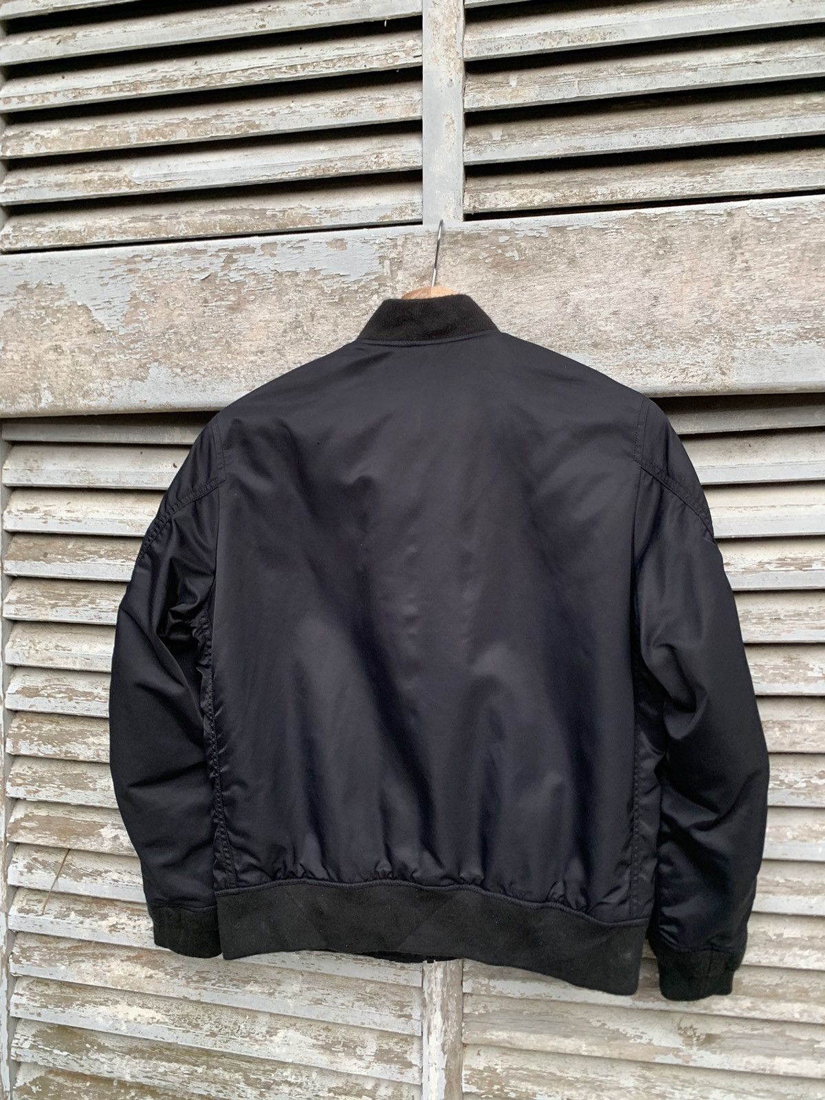 Japanese Brand 🪖UNIQLO ALL BLACK BOMBER JACKET Size US XS / EU 42 / 0 - 9 Thumbnail
