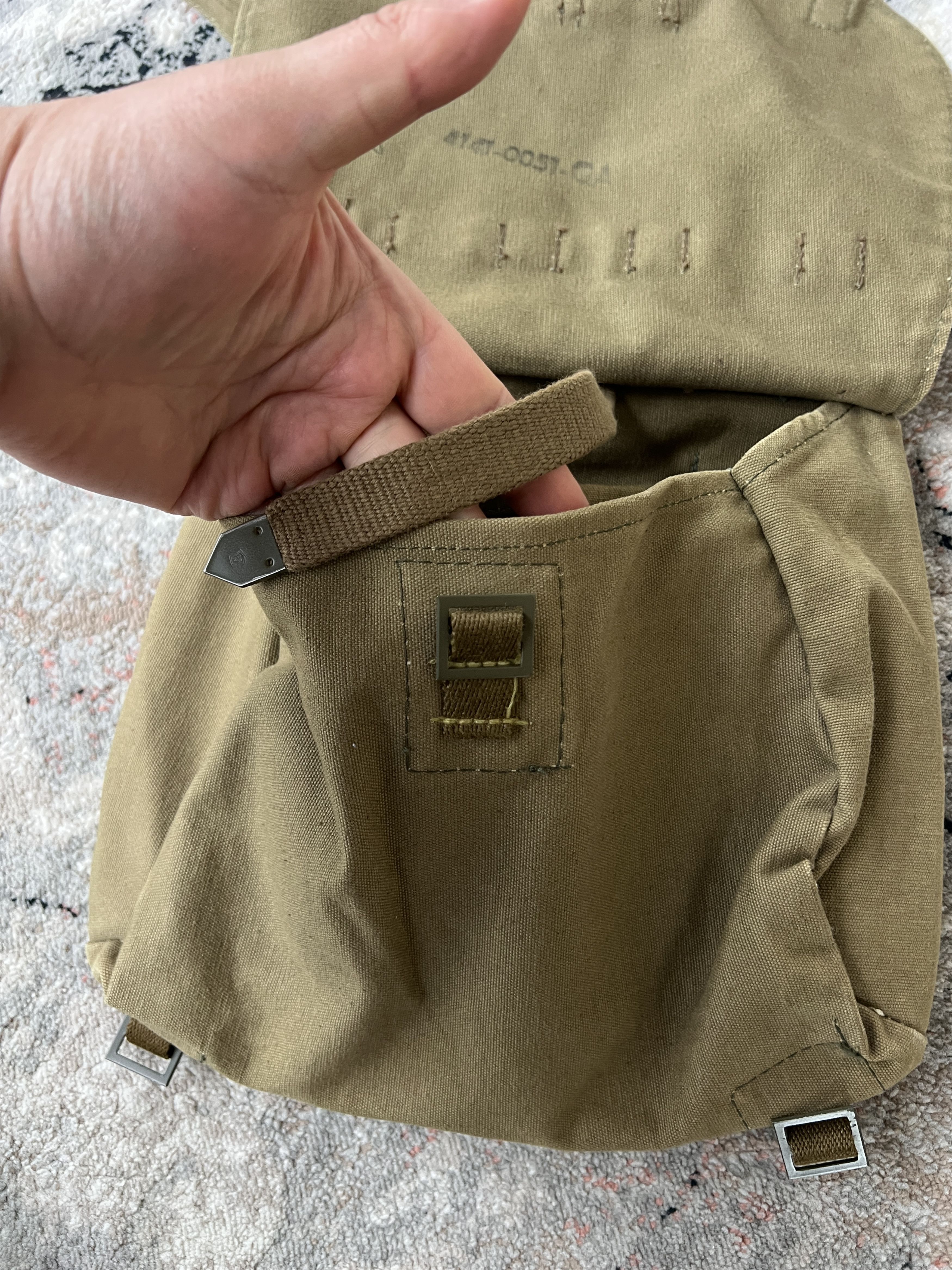 Japanese Brand Vintage Military Bag Size ONE SIZE - 6 Thumbnail