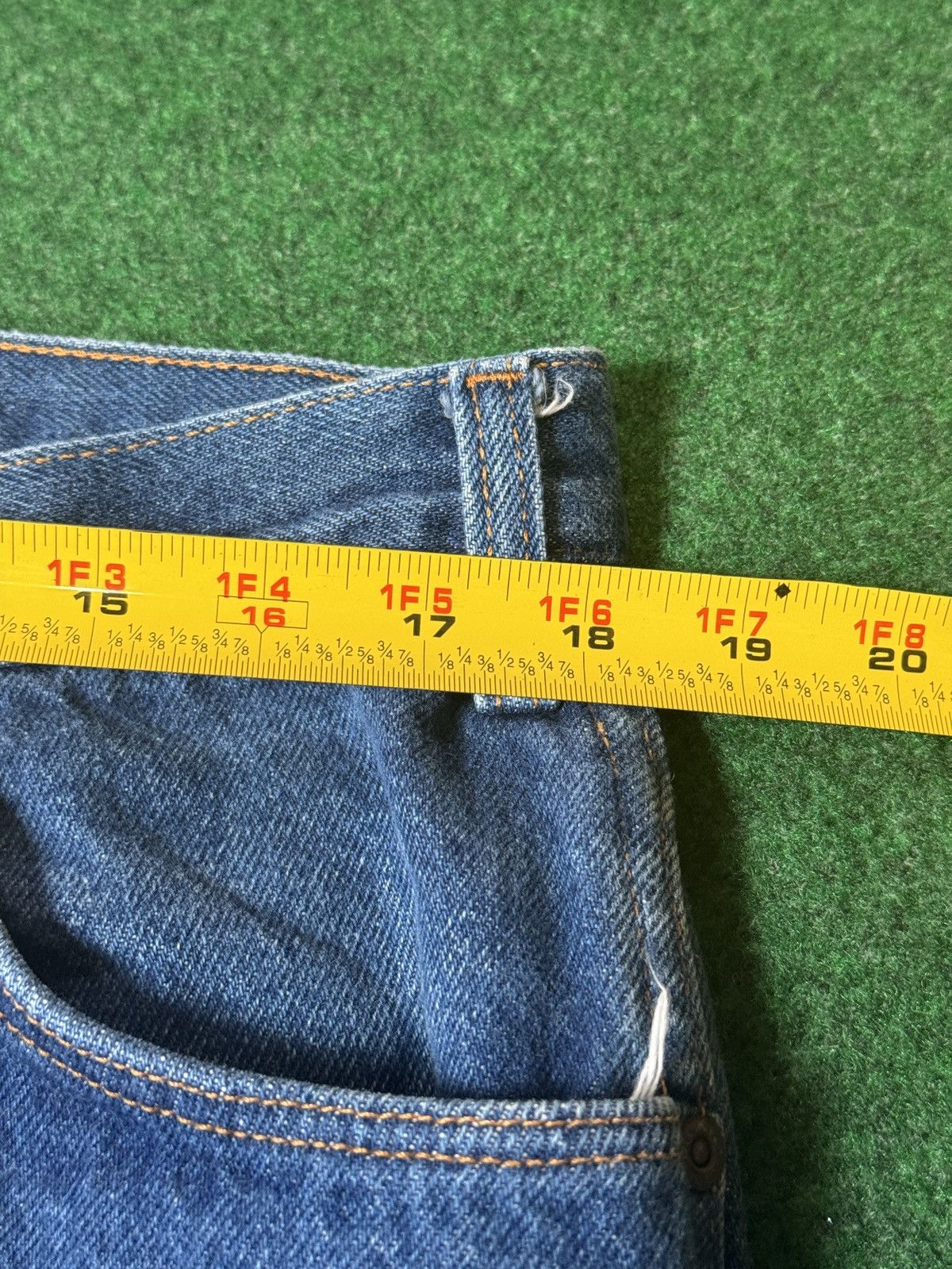 Dickies × Vintage Vintage 60s 70s Dickies Regular Fit Talon Zipper Jeans Size US 36 / EU 52 - 6 Thumbnail