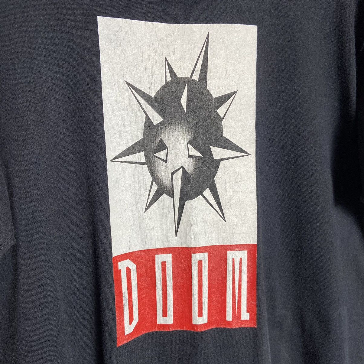 Band Tees Rare Vintage 90s DOOM Incorporated Metal Band Tee / Slipknot Size US XL / EU 56 / 4 - 3 Thumbnail