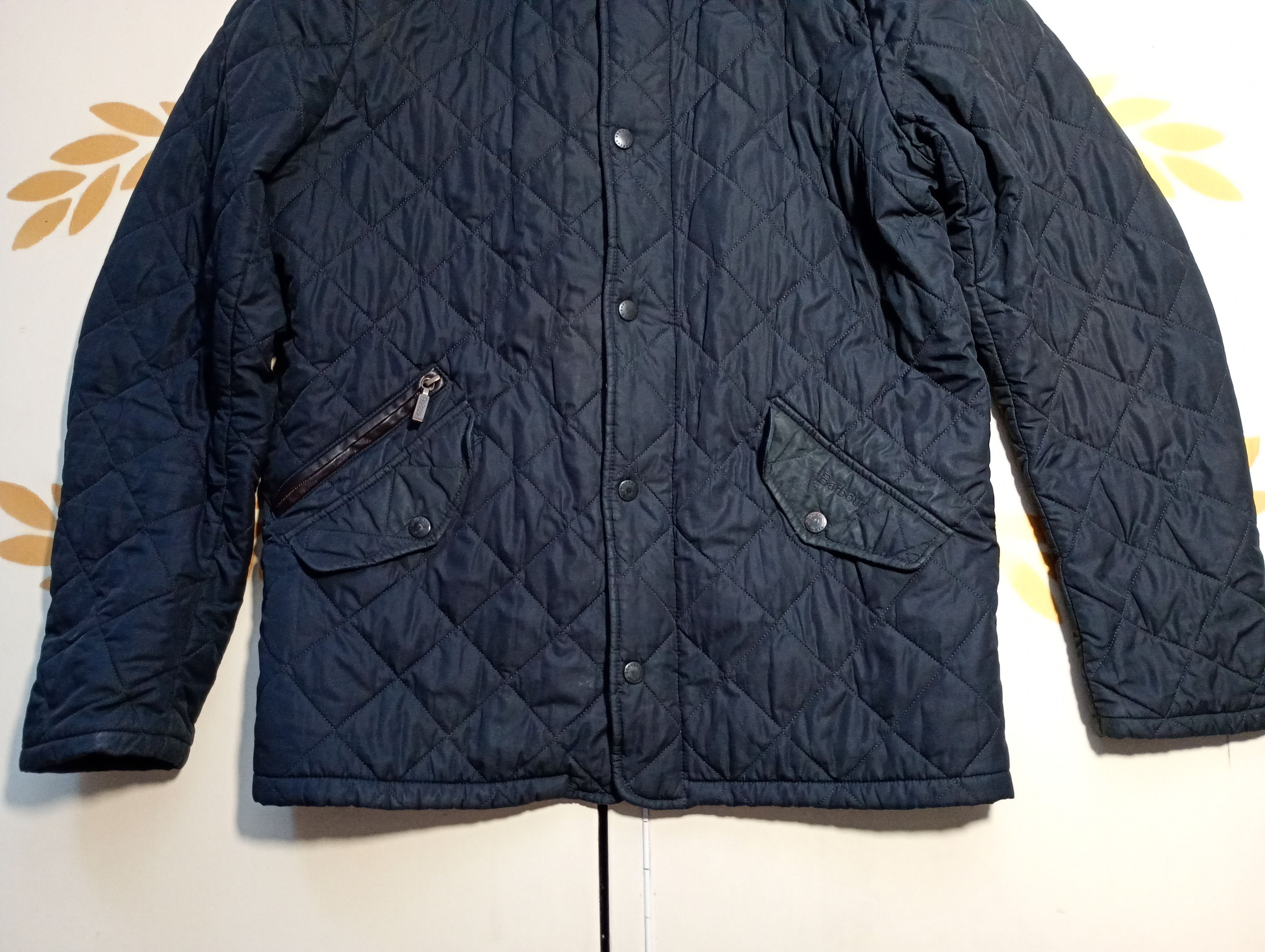 Barbour Barbour Chelsea Quilted Dark Gray Jacket Size US S / EU 44-46 / 1 - 3 Thumbnail