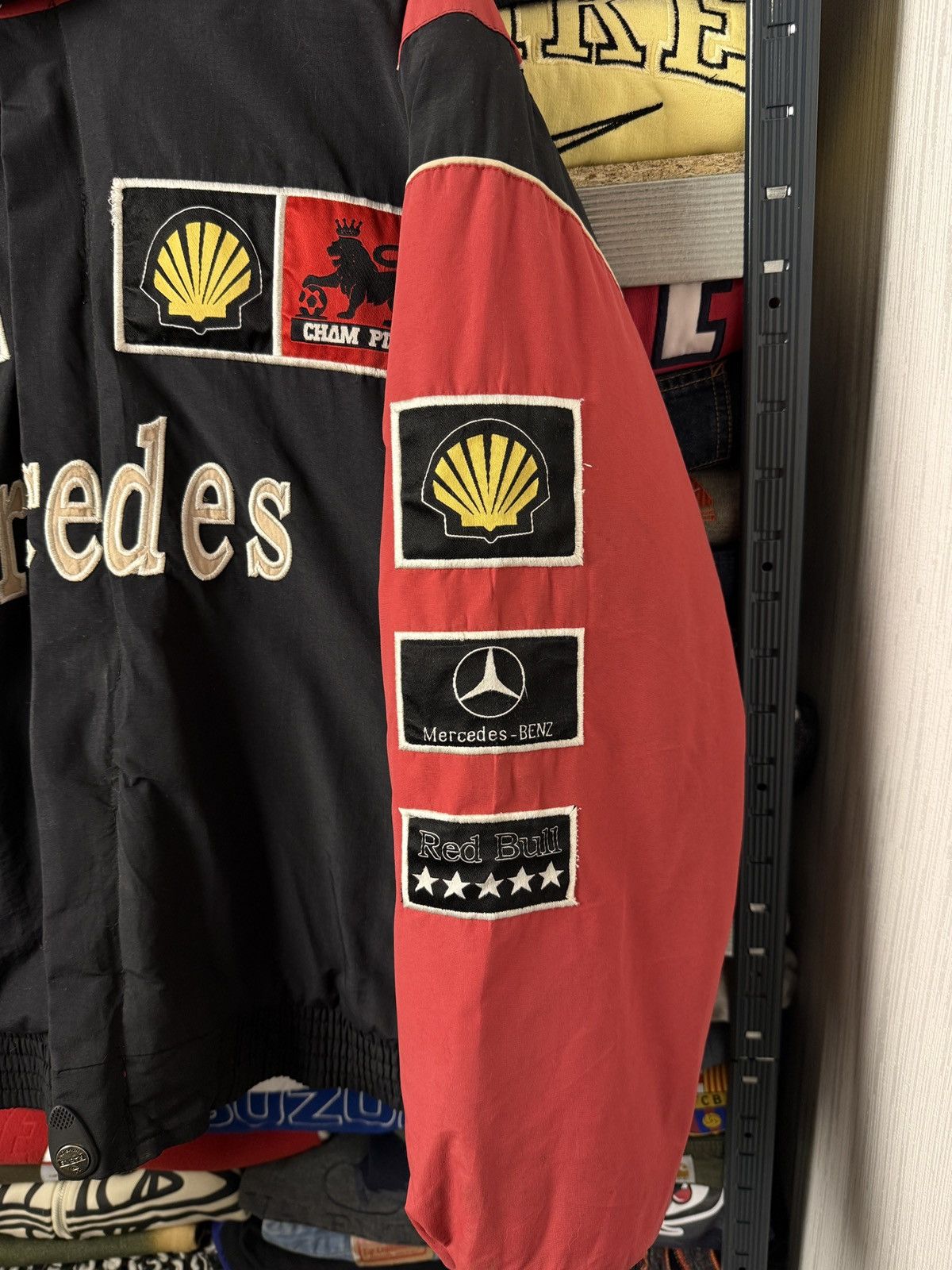 Marlboro Crazy Mercedes Marlboro Red Bull Racing Vintage Jacket Size US M / EU 48-50 / 2 - 6 Thumbnail