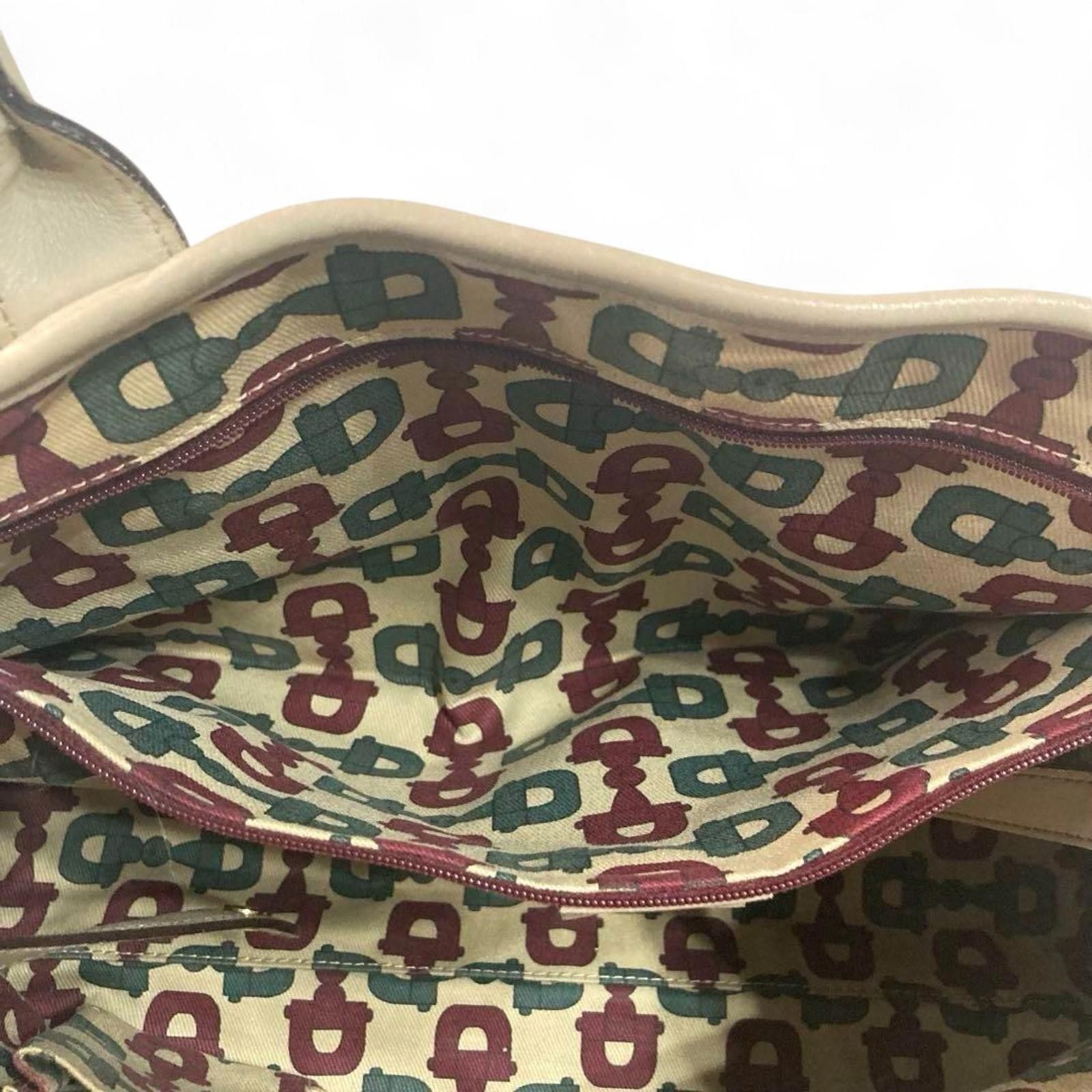 Gucci Gucci - Beige Monogram GG Canvas Tote Bag Size ONE SIZE - 8 Thumbnail
