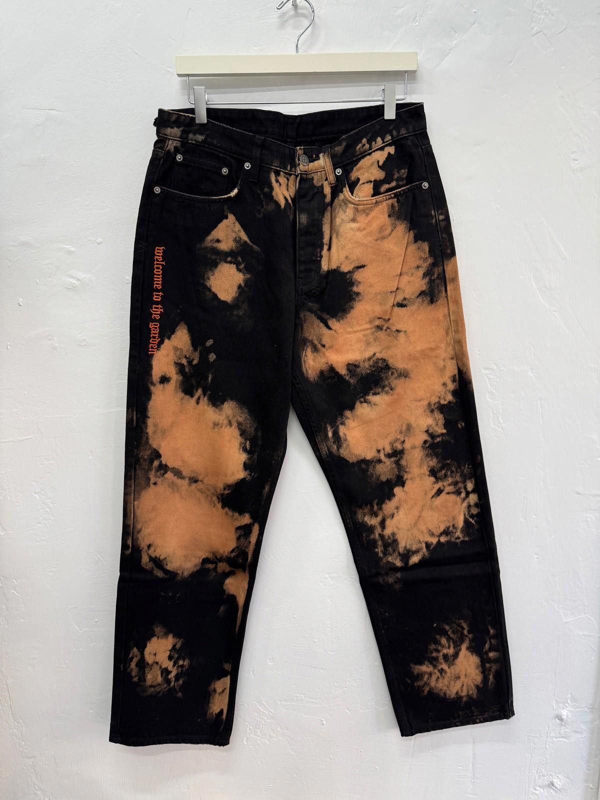 Ksubi new Ksubi mens denim jeans anti k black hellfire orange 32 Size US 32 / EU 48 - 1 Thumbnail
