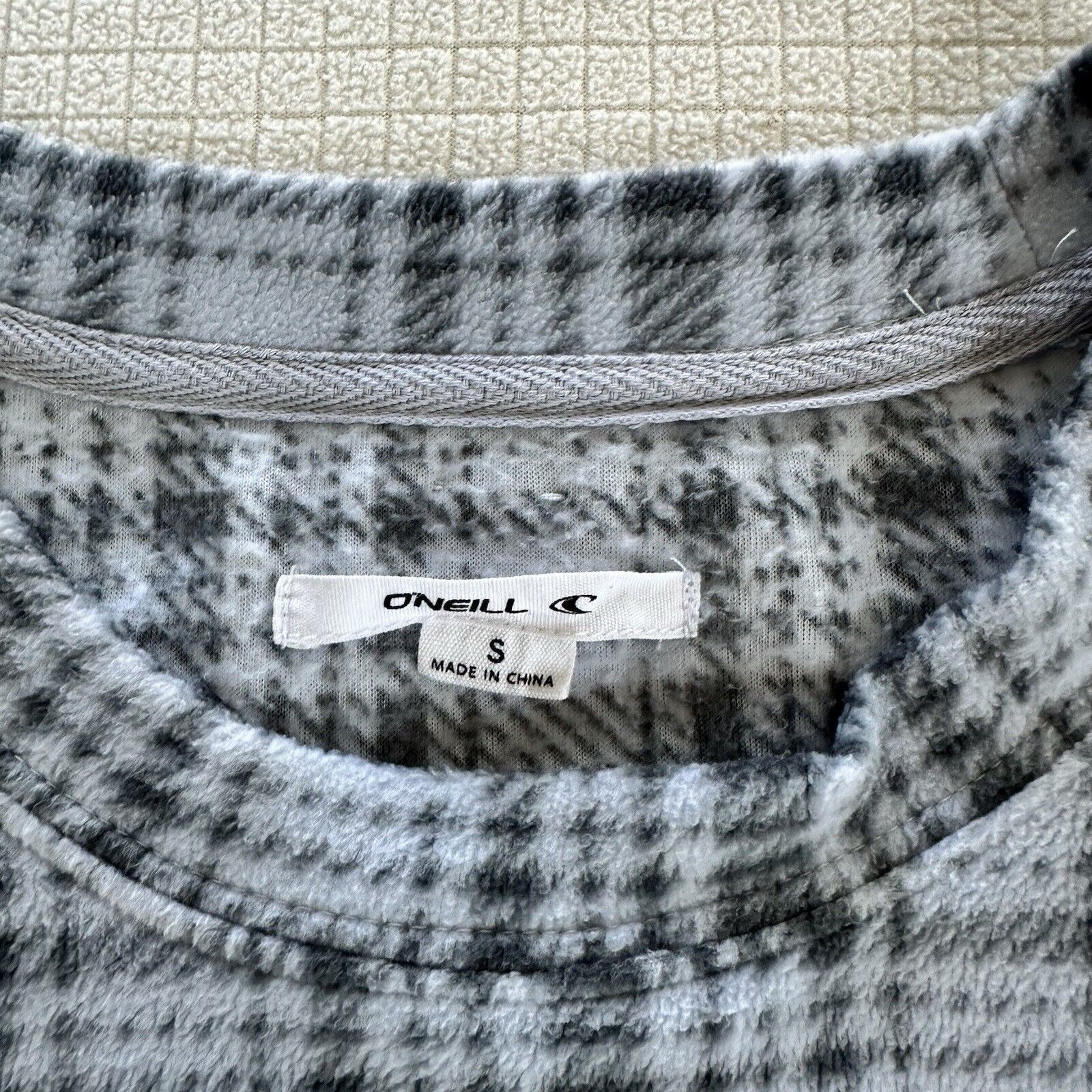 O'Neill O'NEILL Plaid Crewneck Sweater Long Sleeve Xenon Blue Size S Size M / US 6-8 / IT 42-44 - 8 Thumbnail