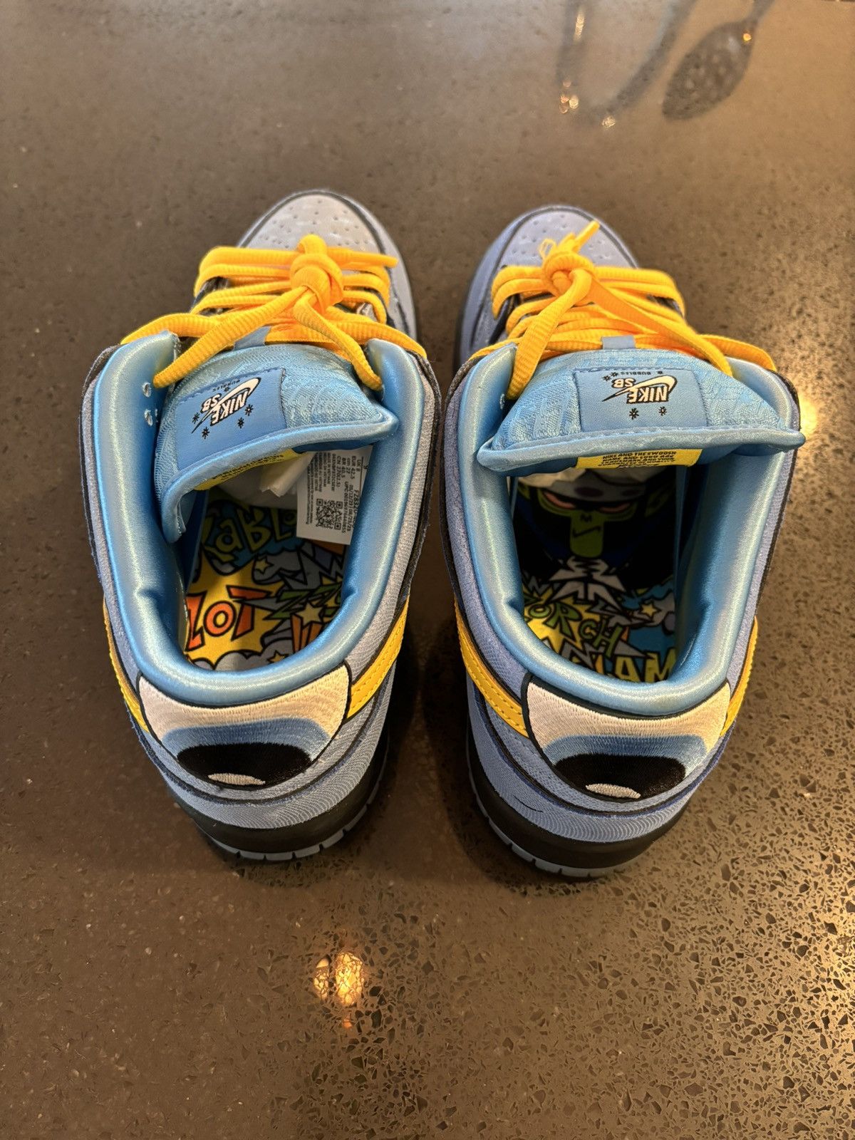 Nike The Powerpuff Girls x Dunk Low Pro SB QS 'Bubbles' Size US 9 / EU 42 - 4 Thumbnail