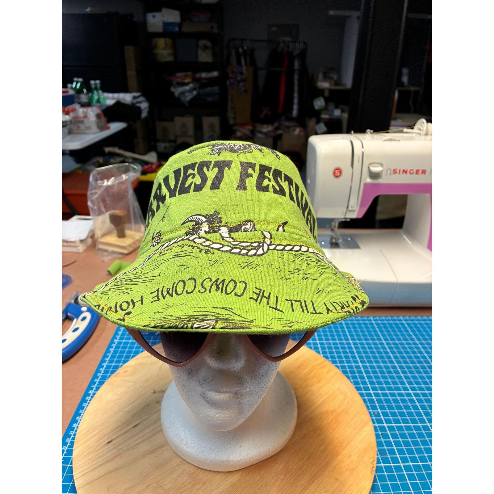Other Upcycled Harvest Festival Bucket Hat — Stone Cow Brewery Size ONE SIZE - 1 Thumbnail
