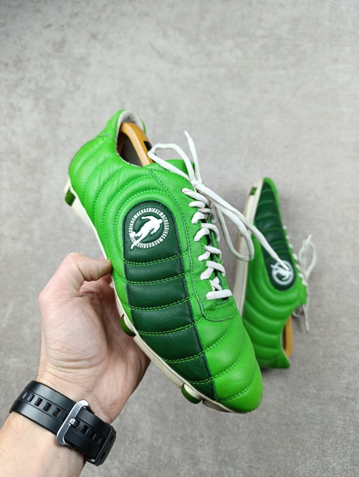 Dirk Bikkembergs Y2K BIKKEMBERGS VINTAGE LEATHER LOW SNEAKERS Size US 10 / EU 43 - 1 Thumbnail