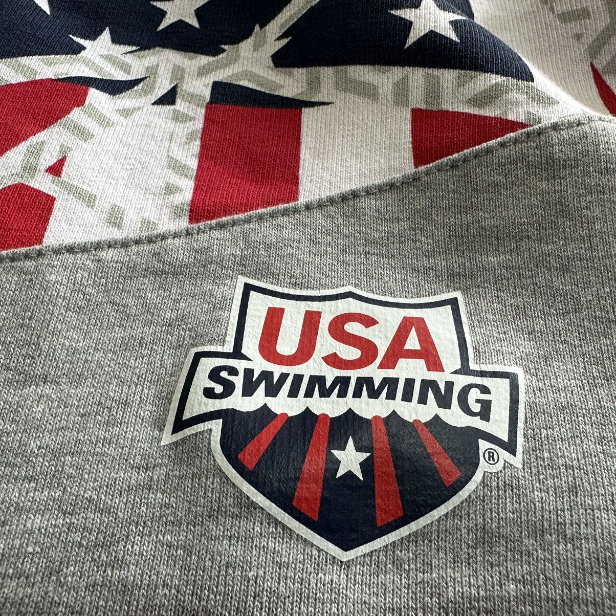 Other Arena USA Swimming Unisex Team OG Hooded F/Z Jacket, M Size US M / EU 48-50 / 2 - 4 Thumbnail