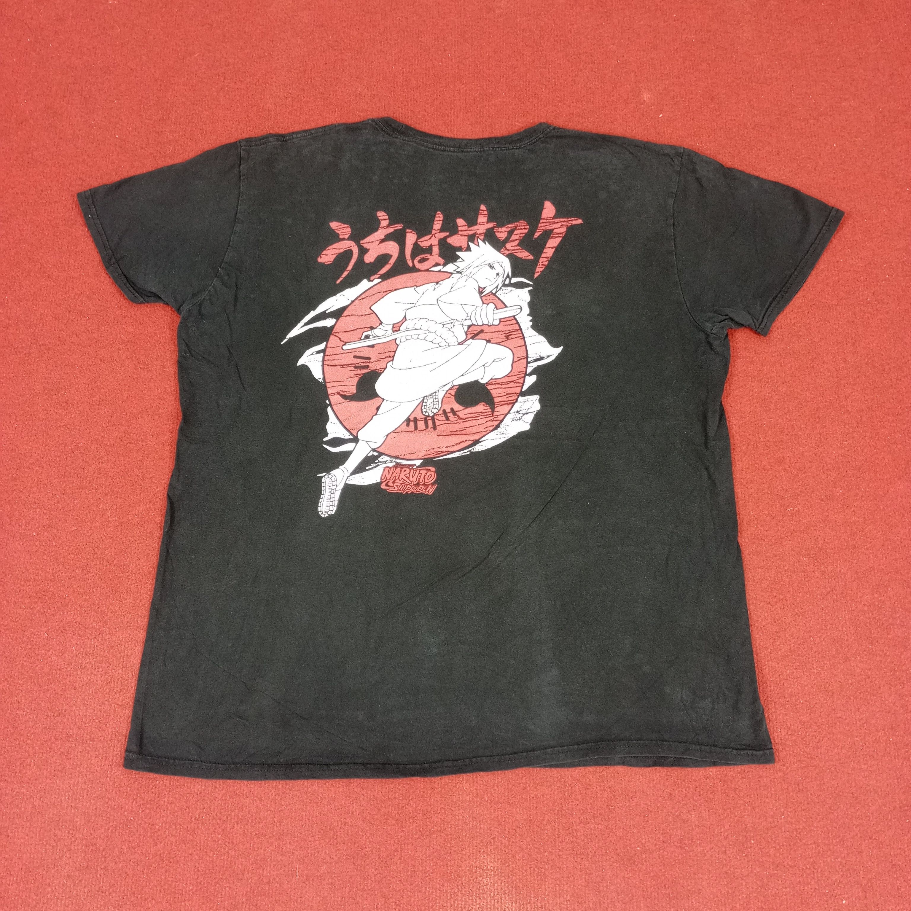 Anime × Japanese Brand Naruto Shippuden Sasuke Character Ripple Junction Tshirt Size US XXL / EU 58 / 5 - 1 Thumbnail